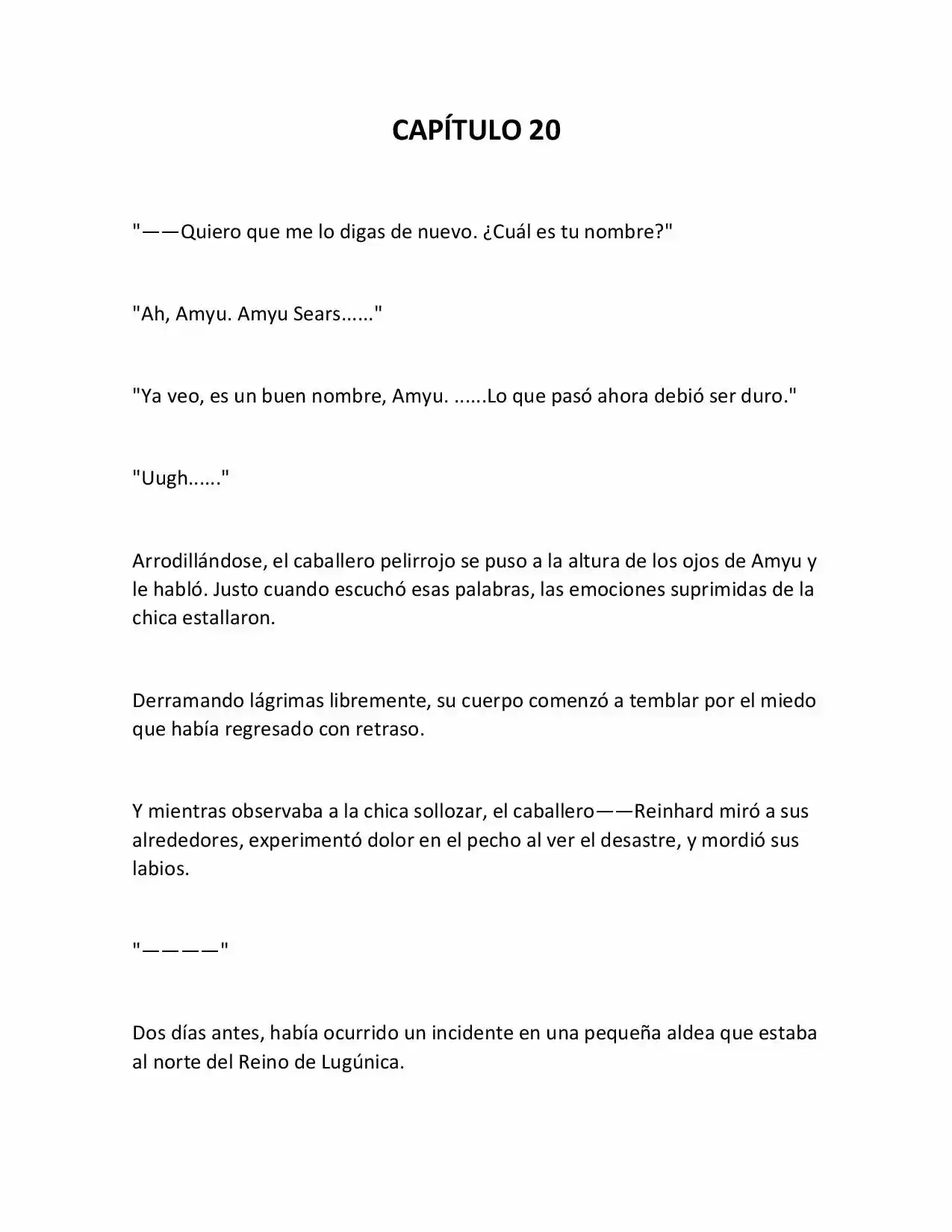 Re:Zero Tsugihagu (What If) (Novela) - Capítulo 20 - Página 1 - LectorTMOo