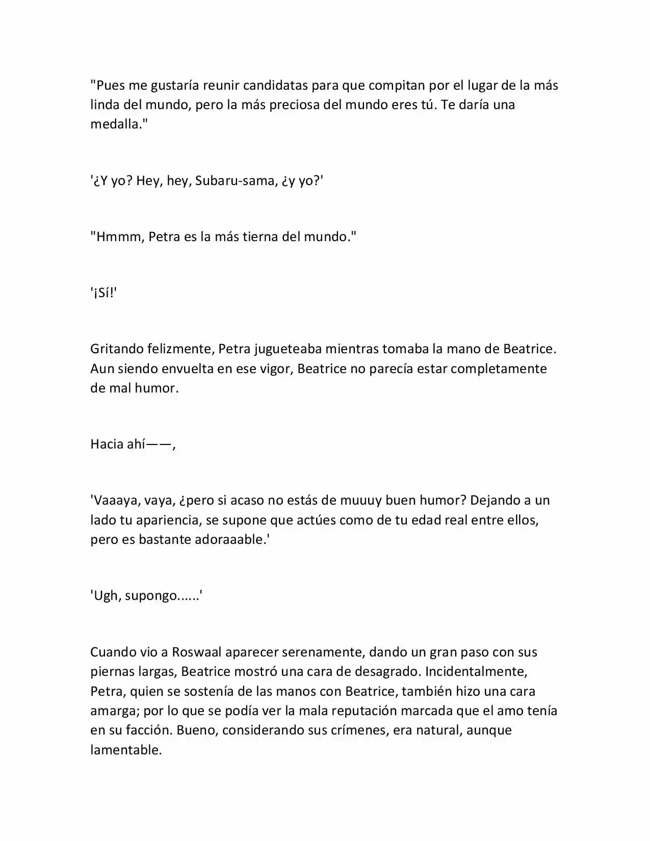 Re:Zero Tsugihagu (What If) (Novela) - Capítulo 21 - Página 4 - LectorTMOo