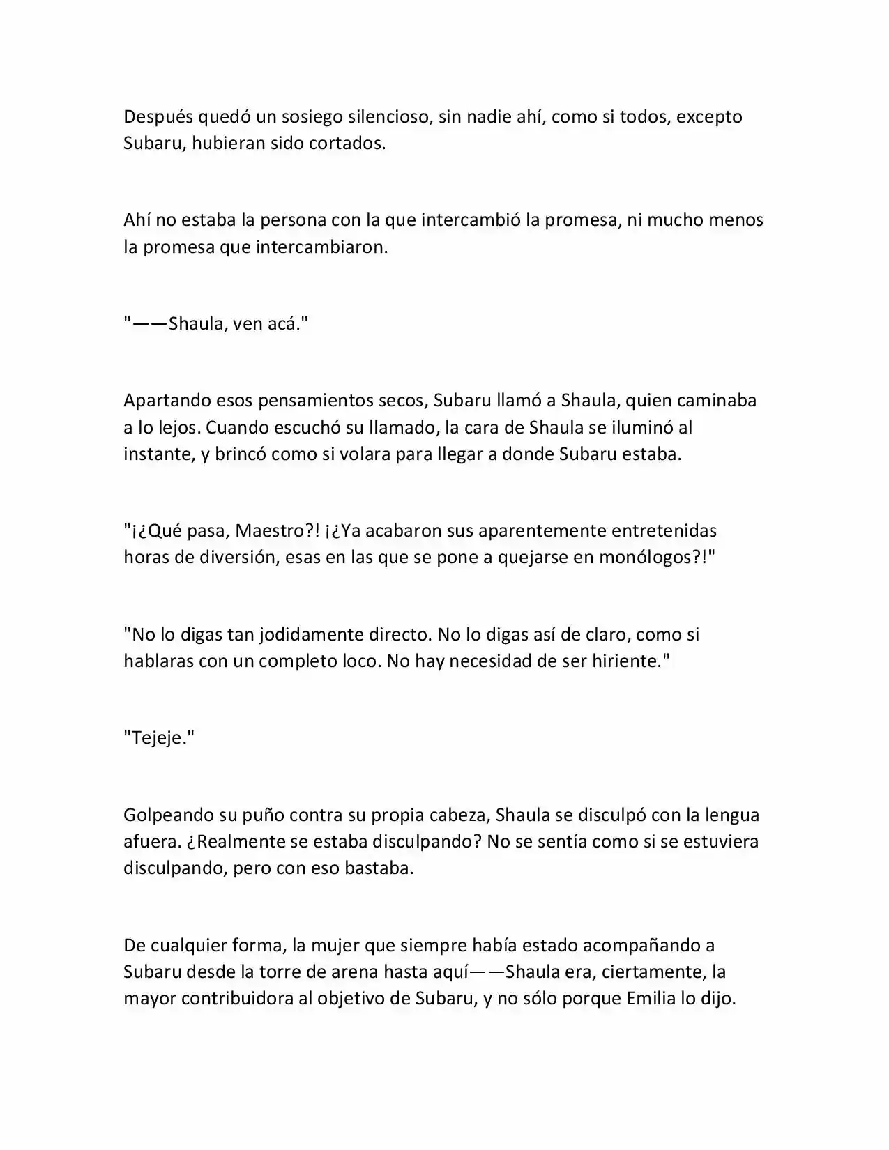 Re:Zero Tsugihagu (What If) (Novela) - Capítulo 23 - Página 4 - LectorTMOo