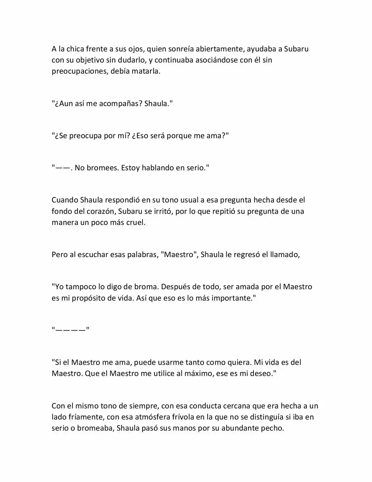 Re:Zero Tsugihagu (What If) (Novela) - Capítulo 23 - Página 7 - LectorTMOo