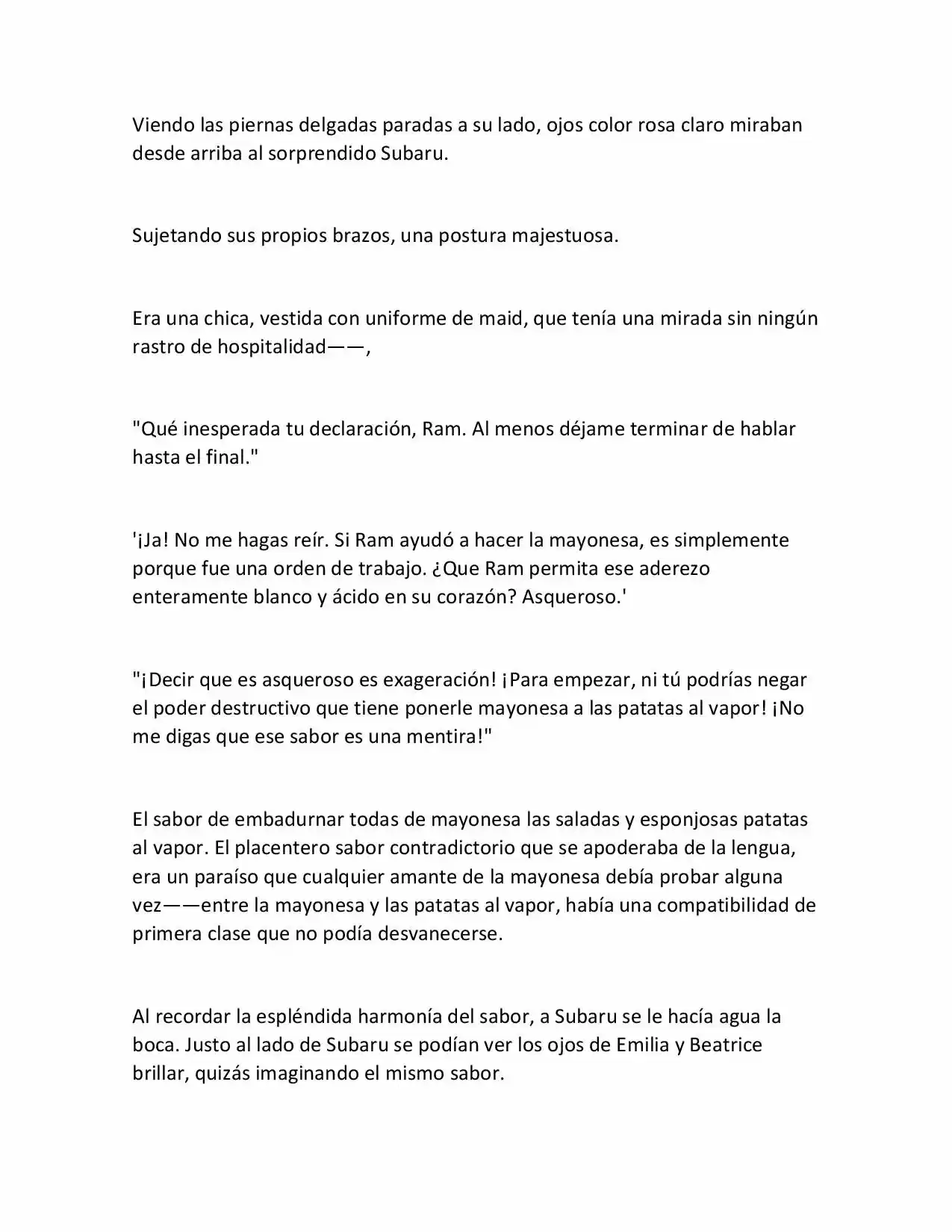 Re:Zero Tsugihagu (What If) (Novela) - Capítulo 3 - Página 4 - LectorTMOo
