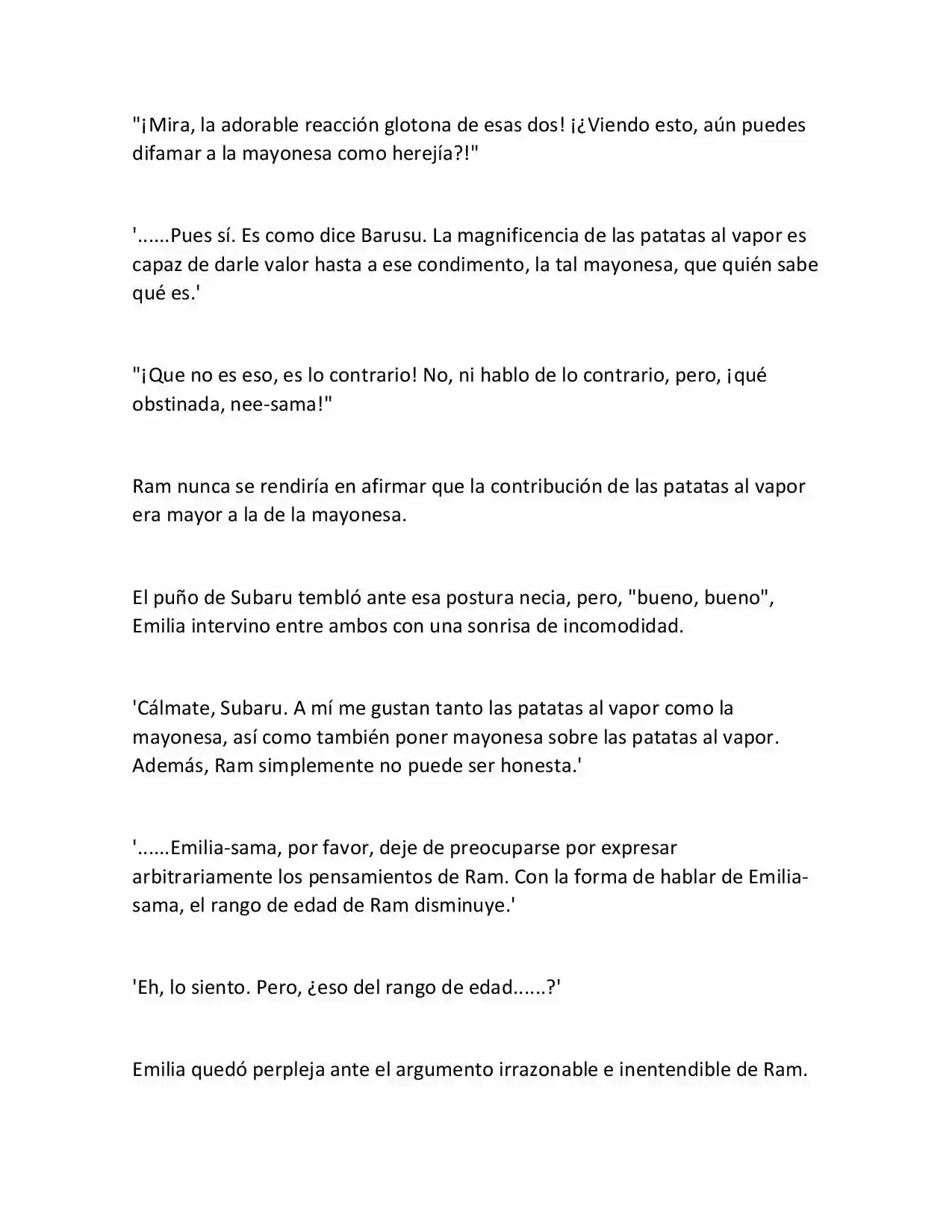 Re:Zero Tsugihagu (What If) (Novela) - Capítulo 3 - Página 5 - LectorTMOo