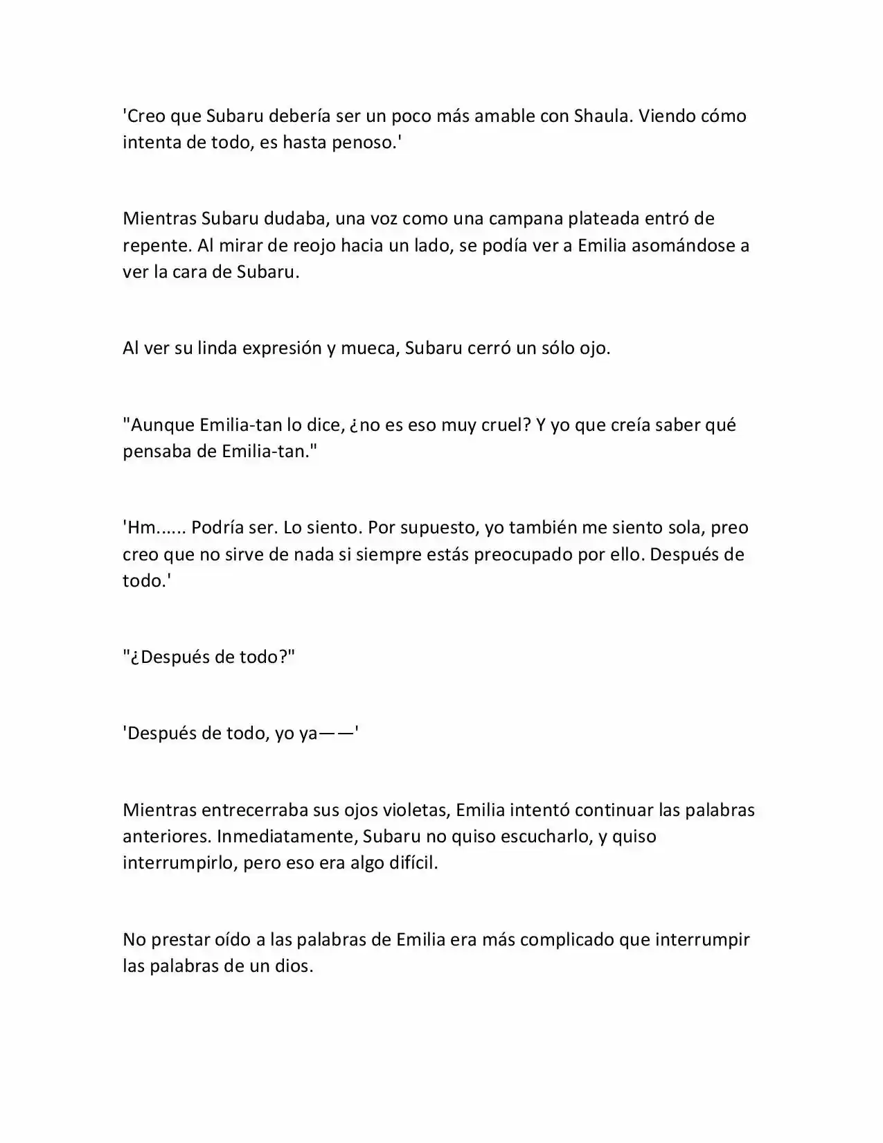 Re:Zero Tsugihagu (What If) (Novela) - Capítulo 5 - Página 4 - LectorTMOo