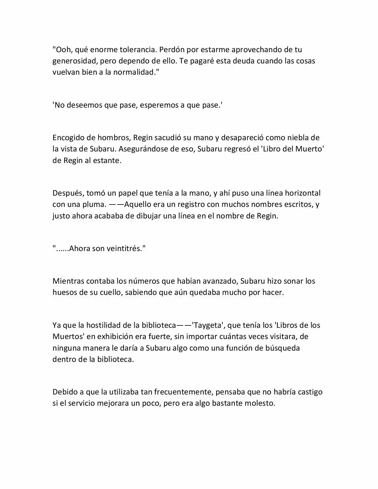 Re:Zero Tsugihagu (What If) (Novela) - Capítulo 6 - Página 5 - LectorTMOo