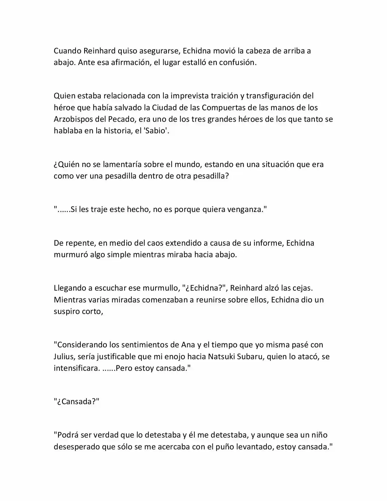 Re:Zero Tsugihagu (What If) (Novela) - Capítulo 9 - Página 5 - LectorTMOo