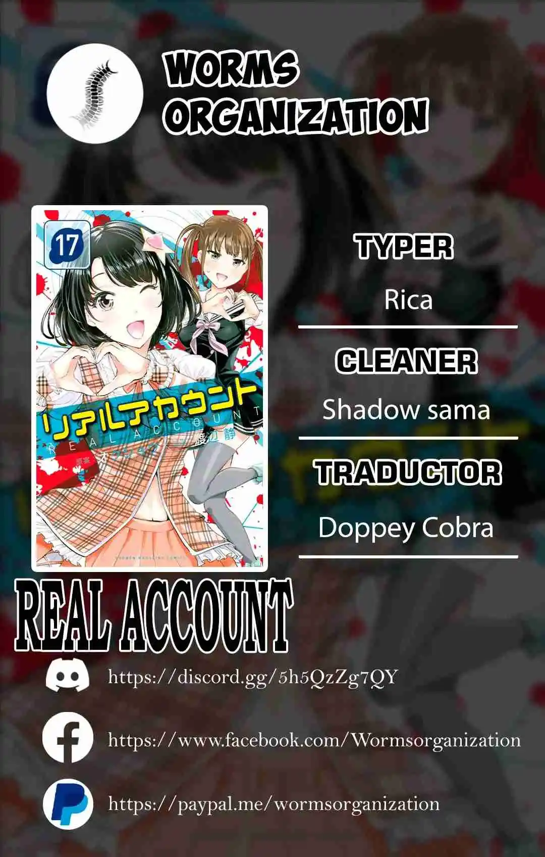 Real Account - Capítulo 121 - Página 1 - LectorTMOo