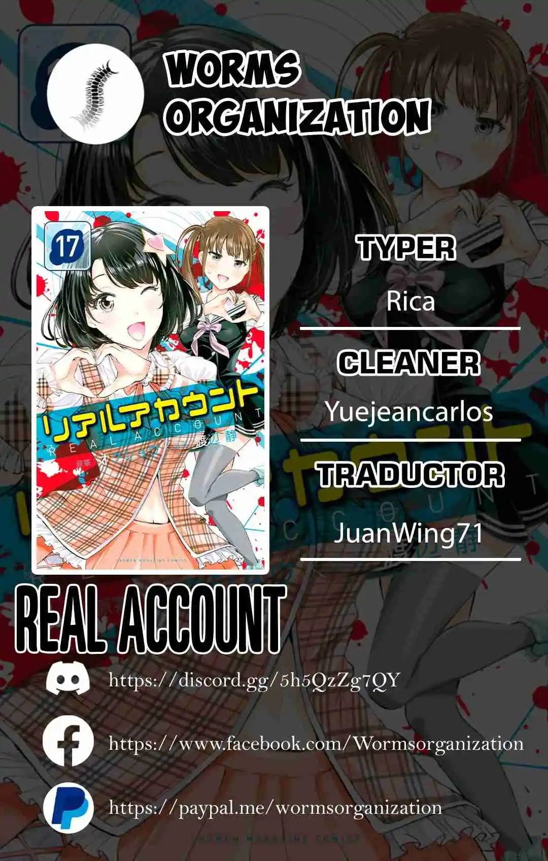 Real Account - Capítulo 127 - Página 1 - LectorTMOo