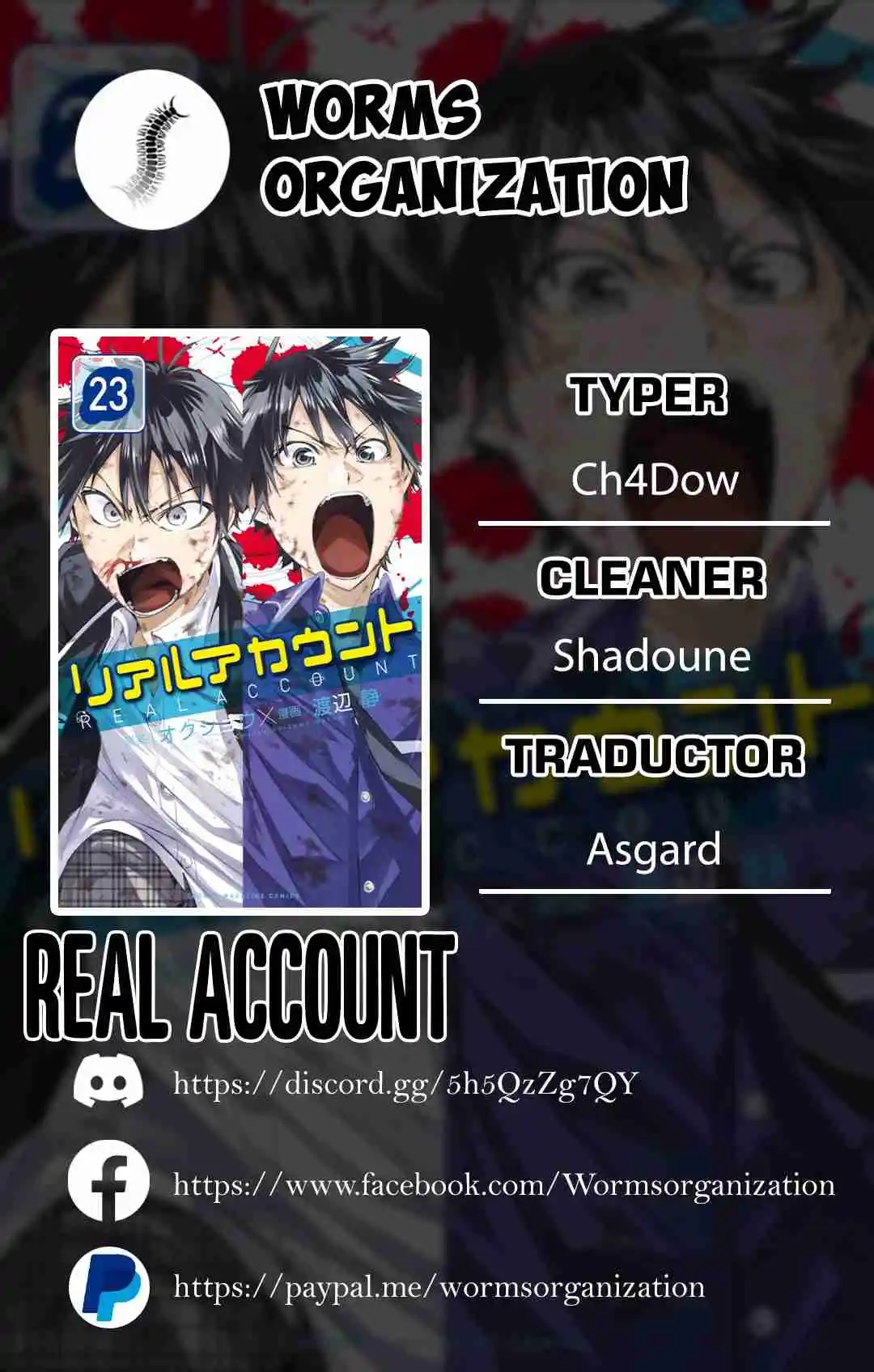 Real Account - Capítulo 173 - Página 1 - LectorTMOo