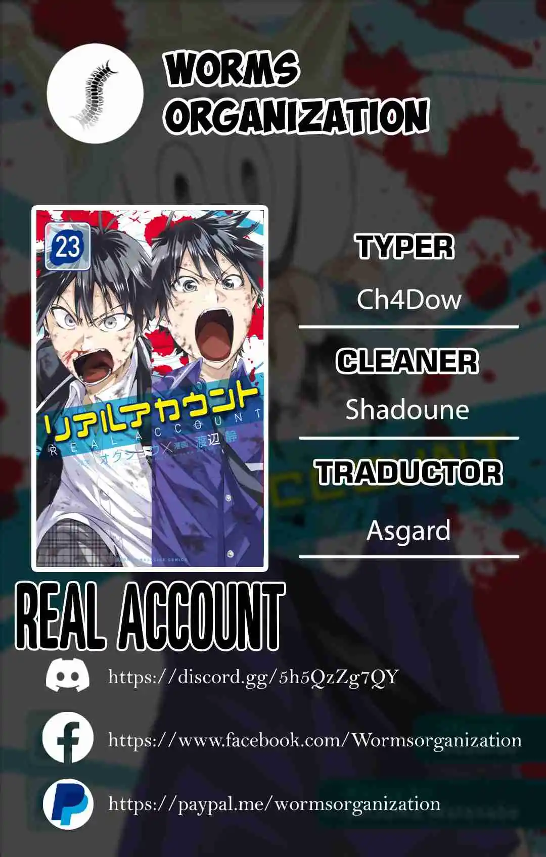 Real Account - Capítulo 179 - Página 1 - LectorTMOo