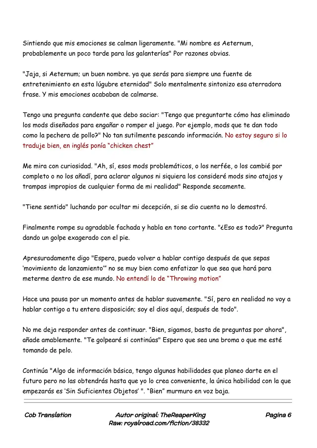 Realidad De Minecraft (Novela) - Capítulo 1 - Página 6 - LectorTMOo