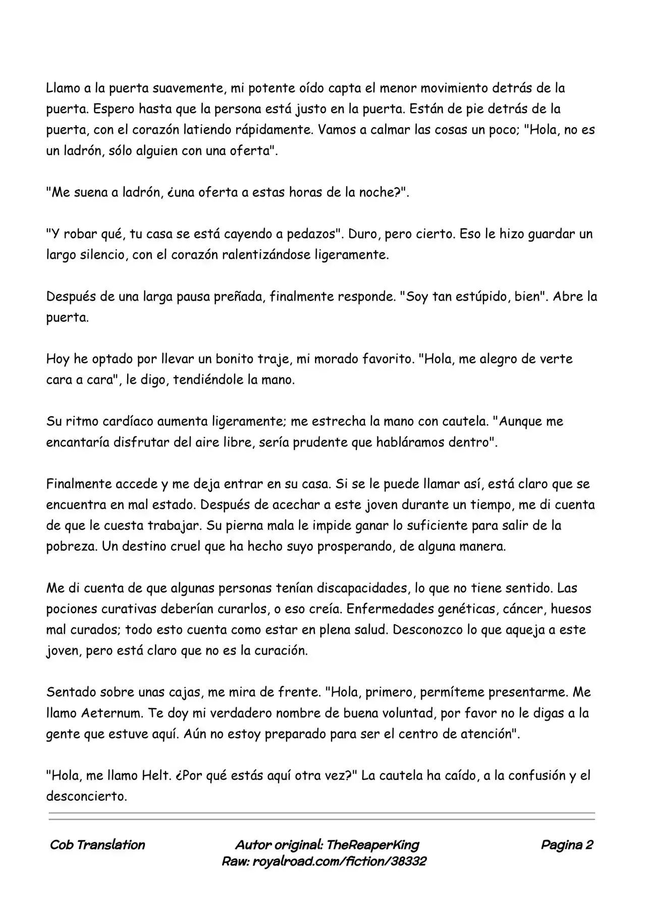 Realidad De Minecraft (Novela) - Capítulo 100 - Página 2 - LectorTMOo