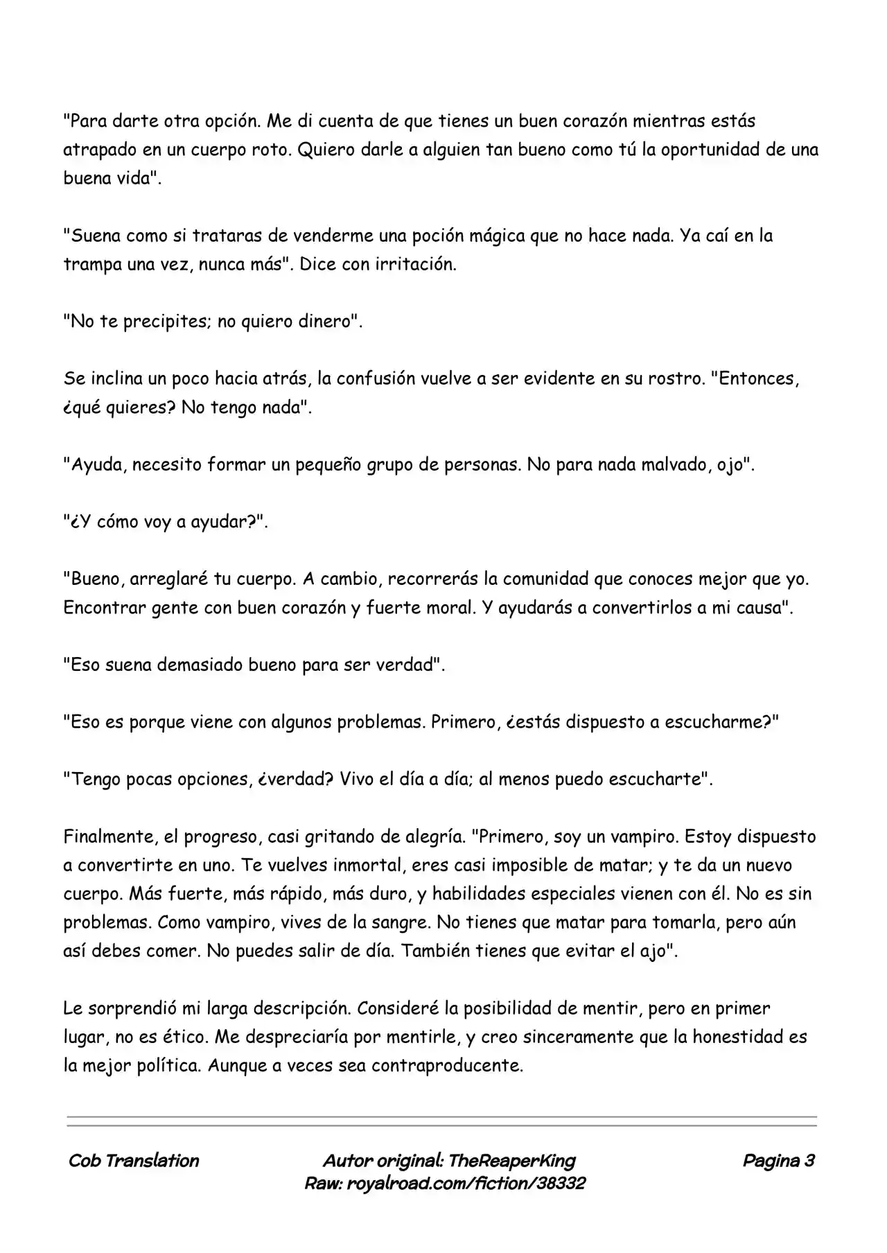 Realidad De Minecraft (Novela) - Capítulo 100 - Página 3 - LectorTMOo