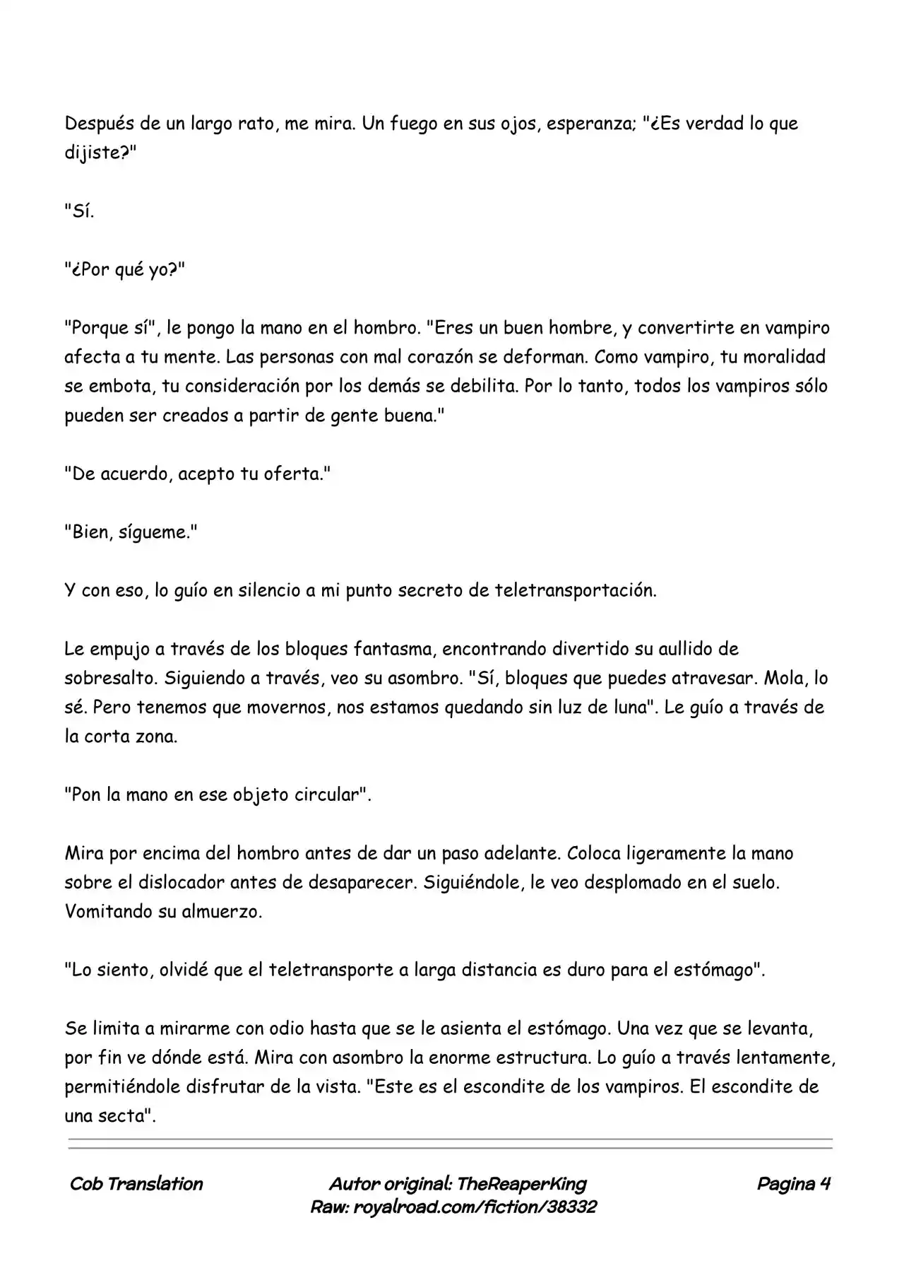 Realidad De Minecraft (Novela) - Capítulo 100 - Página 4 - LectorTMOo