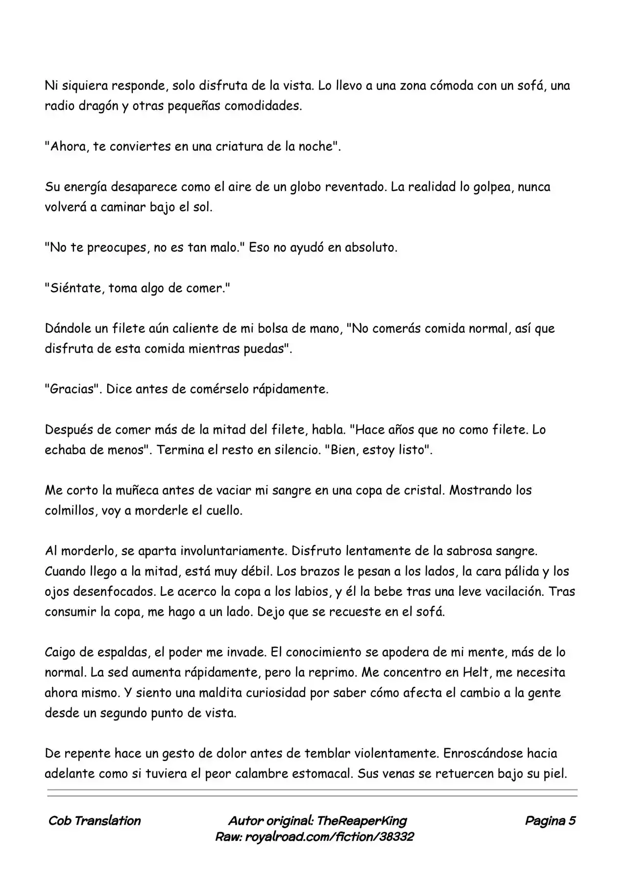 Realidad De Minecraft (Novela) - Capítulo 100 - Página 5 - LectorTMOo