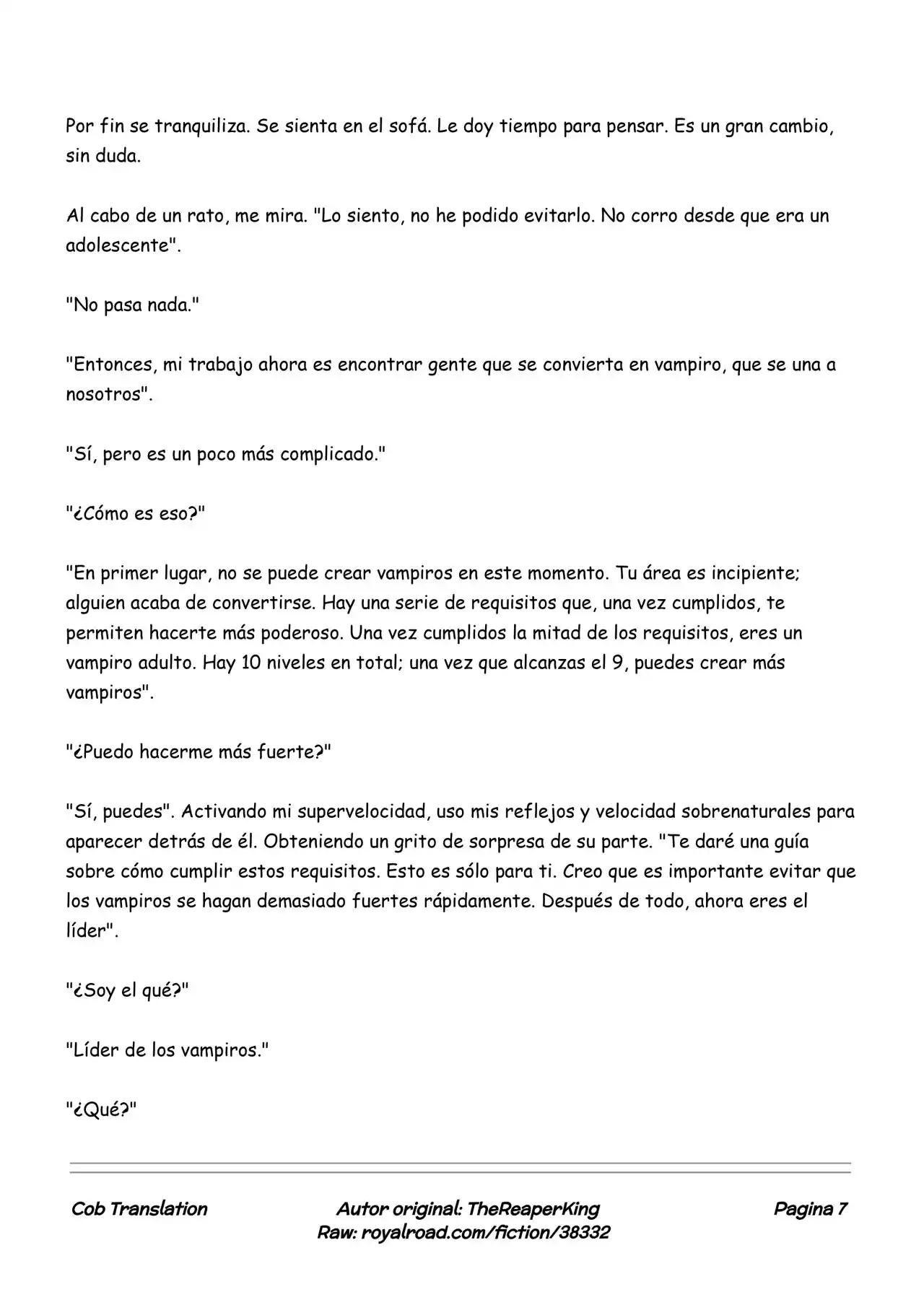 Realidad De Minecraft (Novela) - Capítulo 100 - Página 7 - LectorTMOo