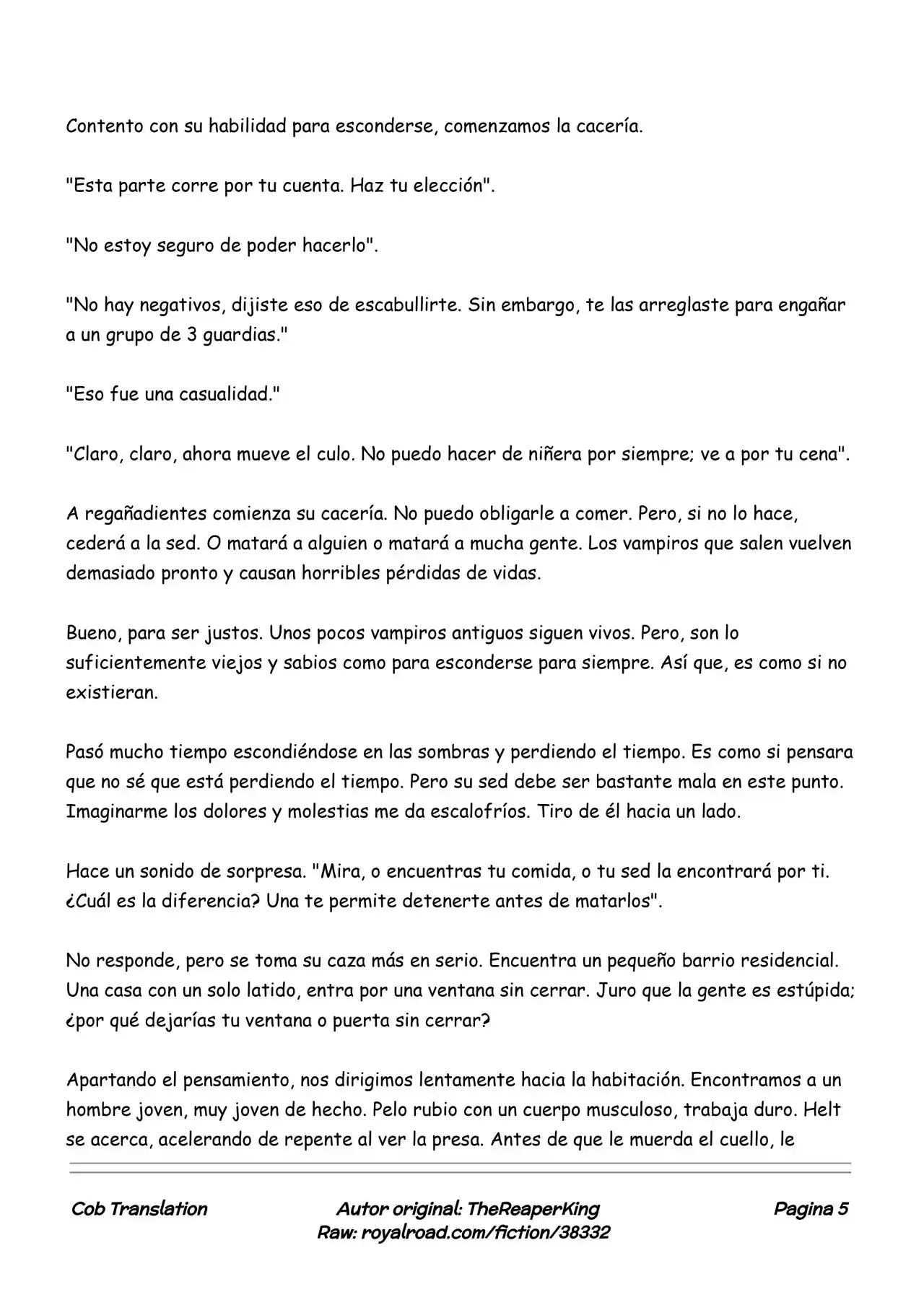 Realidad De Minecraft (Novela) - Capítulo 101 - Página 5 - LectorTMOo