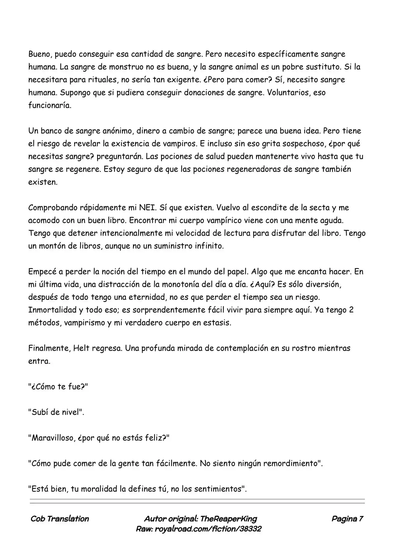Realidad De Minecraft (Novela) - Capítulo 101 - Página 7 - LectorTMOo