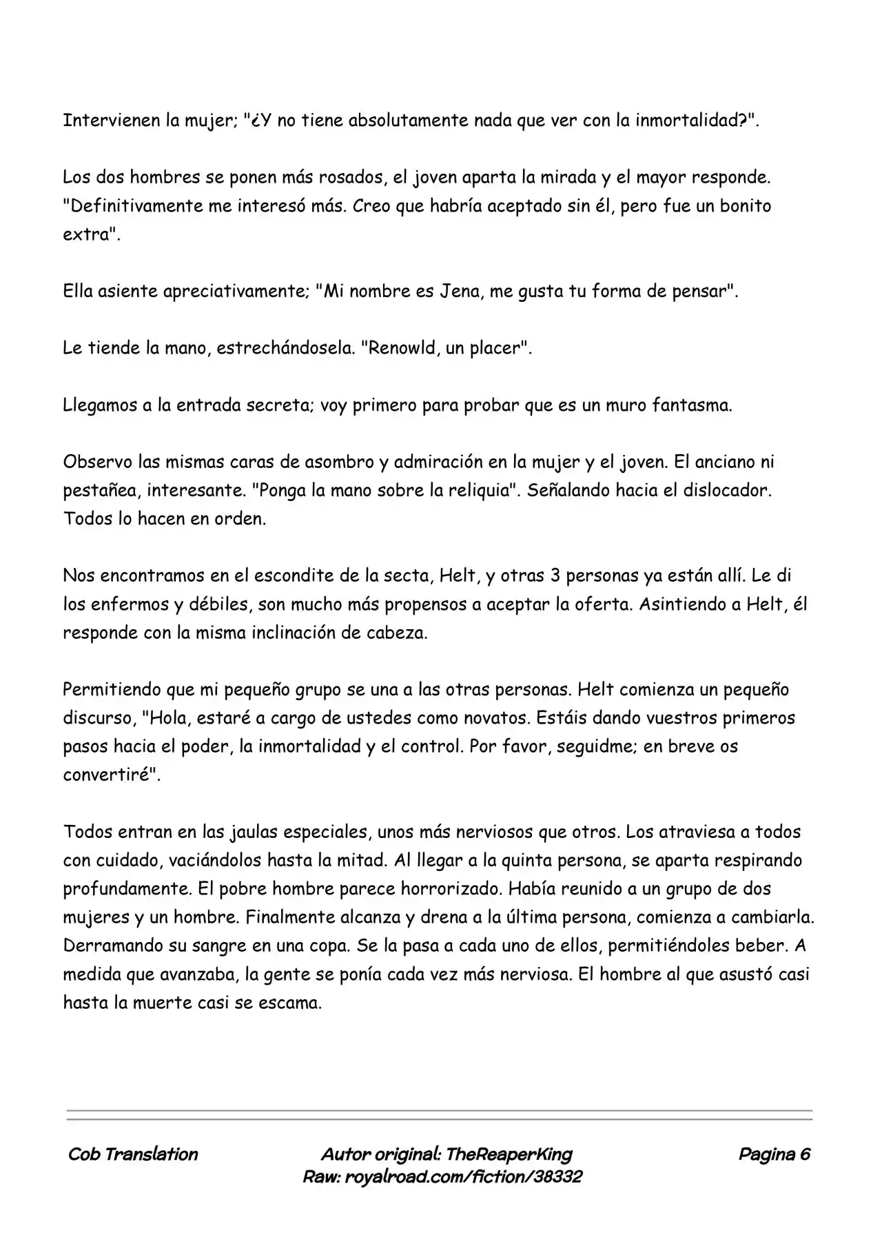 Realidad De Minecraft (Novela) - Capítulo 102 - Página 6 - LectorTMOo
