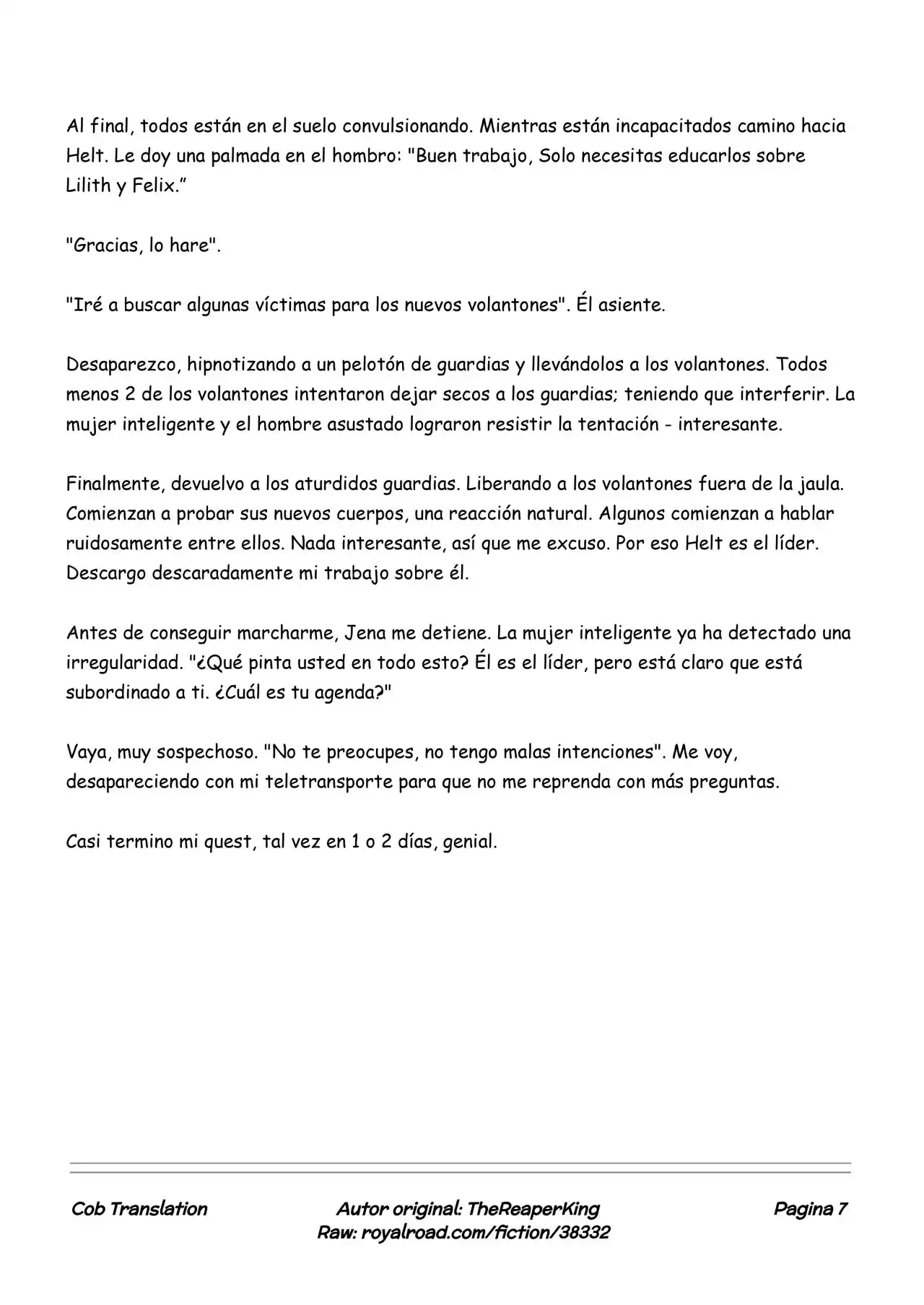 Realidad De Minecraft (Novela) - Capítulo 102 - Página 7 - LectorTMOo