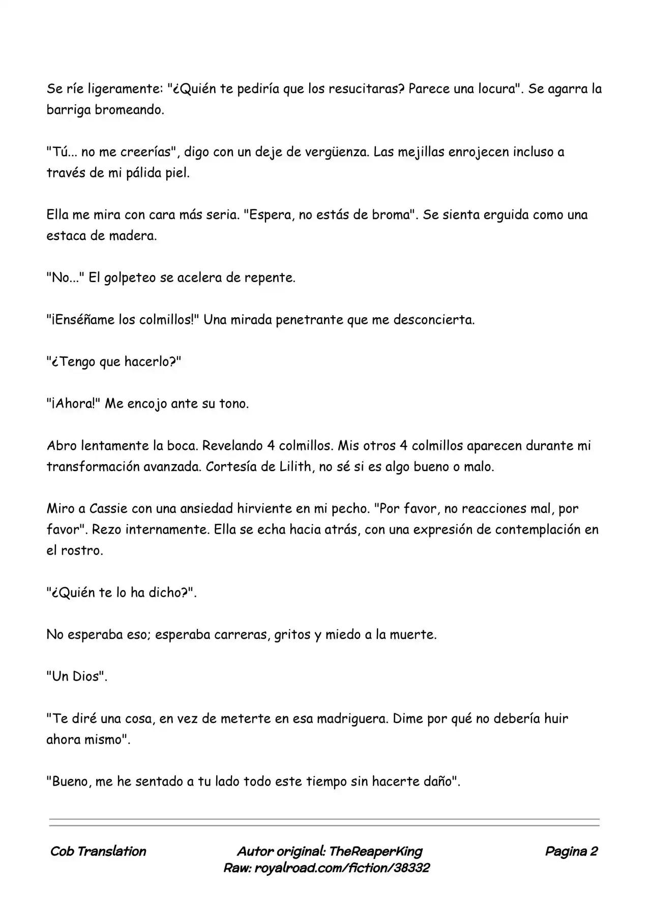 Realidad De Minecraft (Novela) - Capítulo 103 - Página 2 - LectorTMOo
