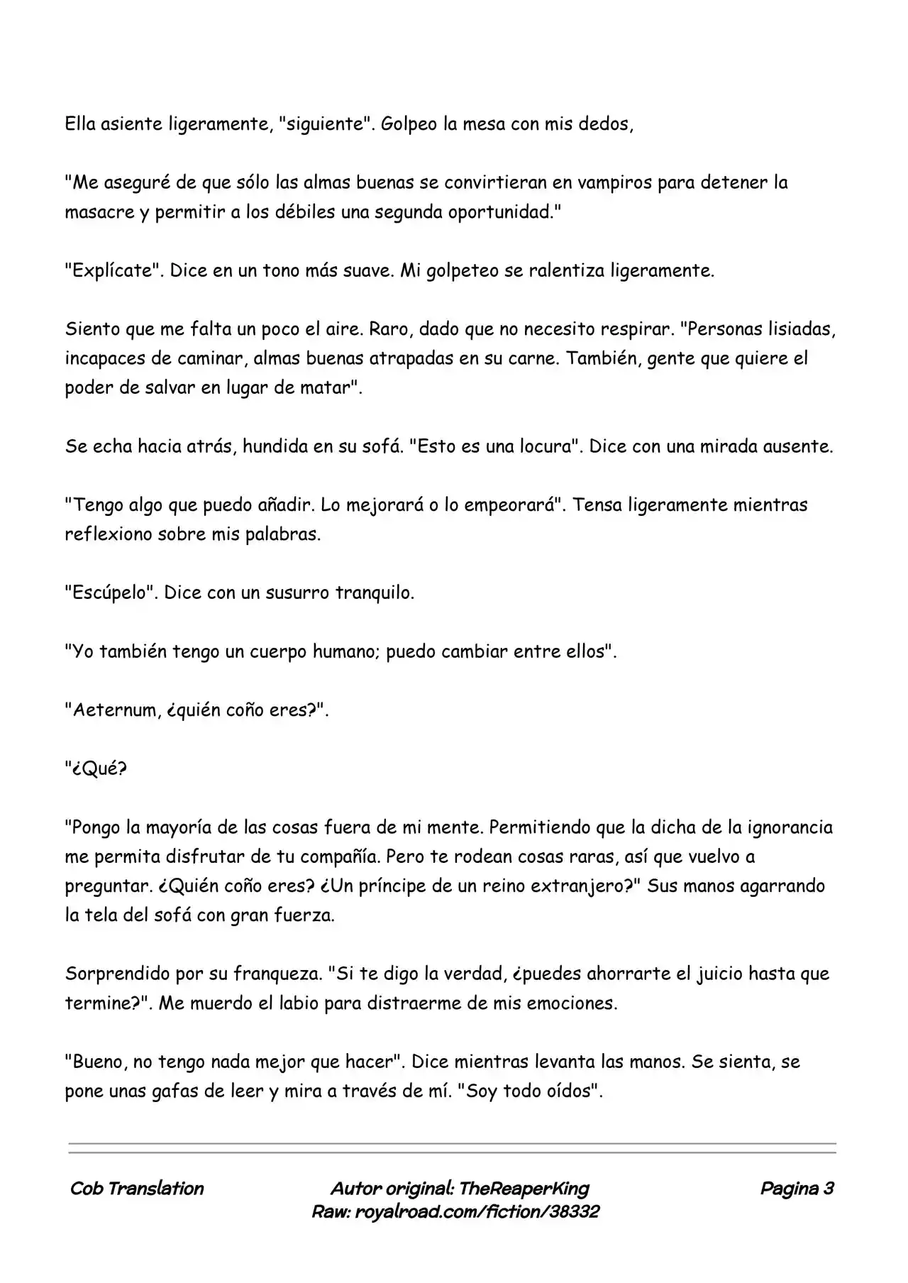 Realidad De Minecraft (Novela) - Capítulo 103 - Página 3 - LectorTMOo