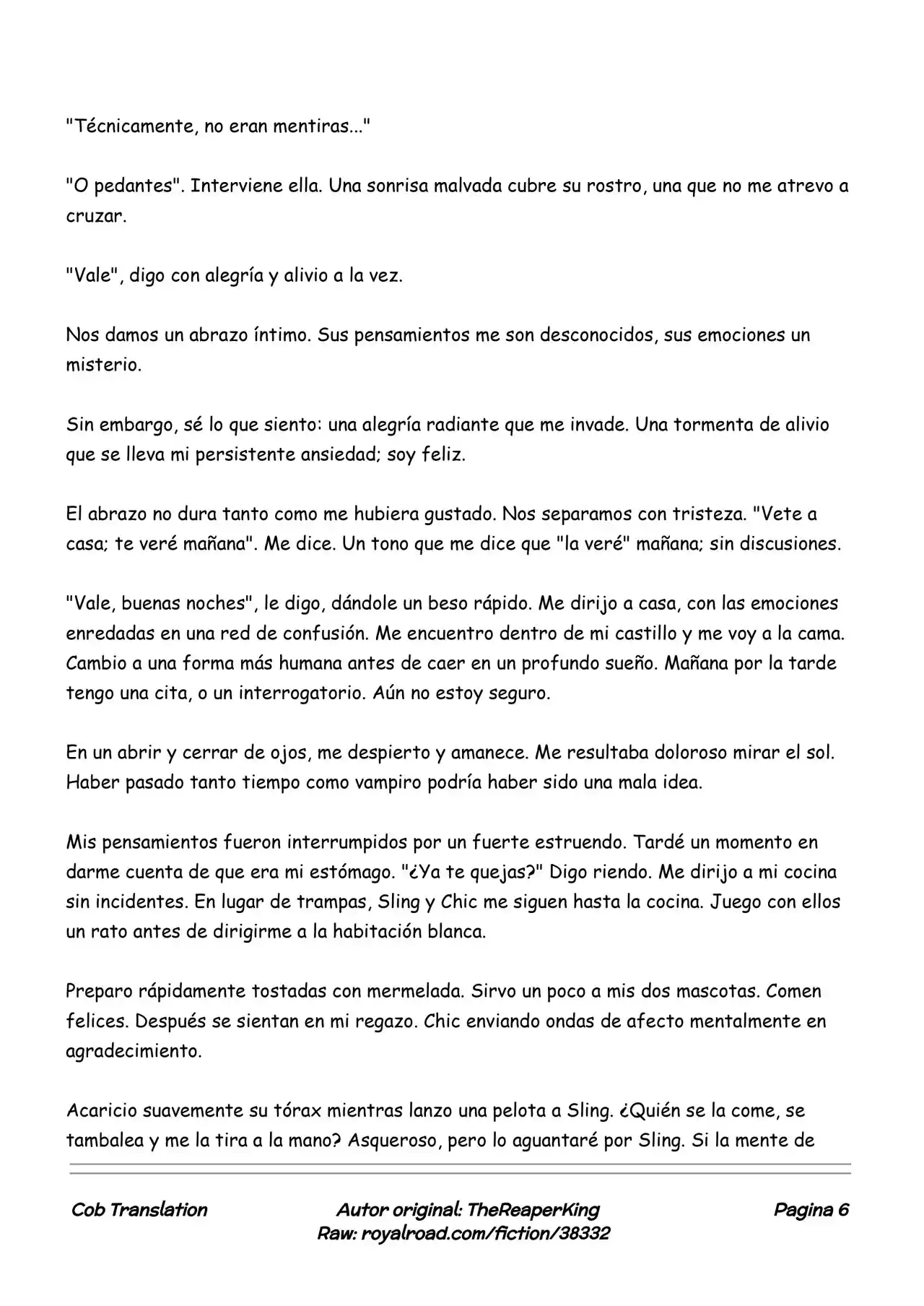 Realidad De Minecraft (Novela) - Capítulo 103 - Página 6 - LectorTMOo