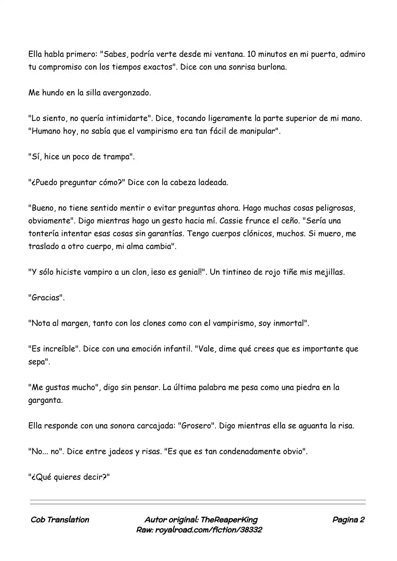 Realidad De Minecraft (Novela) - Capítulo 104 - Página 2 - LectorTMOo