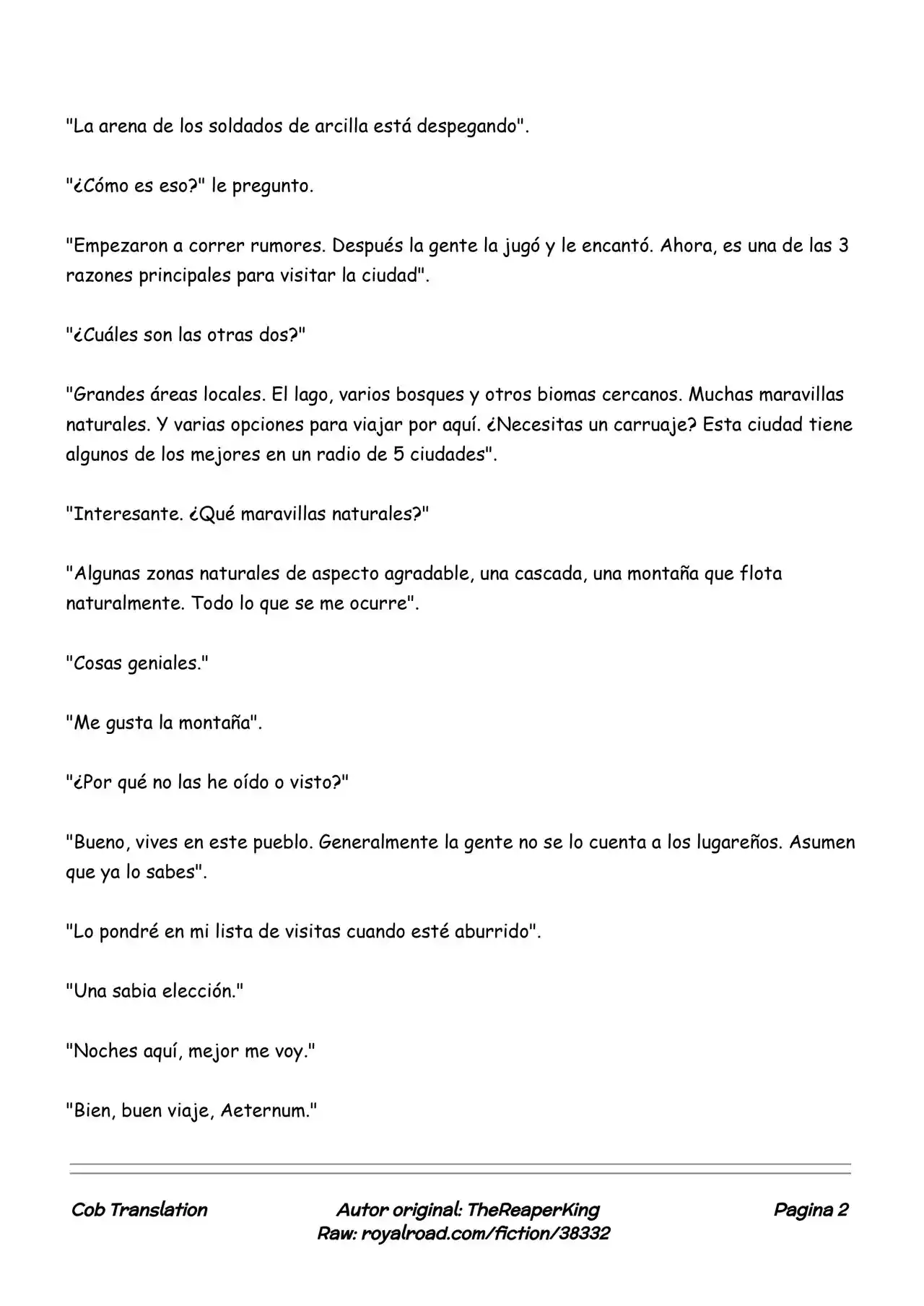 Realidad De Minecraft (Novela) - Capítulo 108 - Página 2 - LectorTMOo