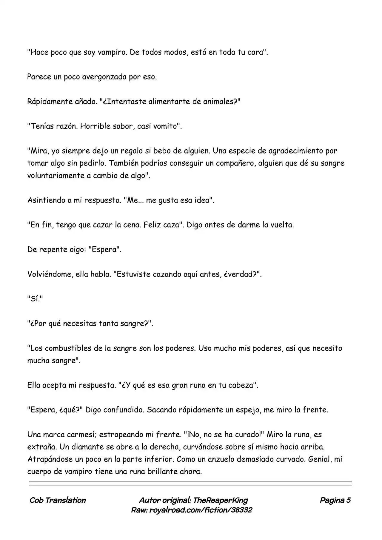 Realidad De Minecraft (Novela) - Capítulo 108 - Página 5 - LectorTMOo