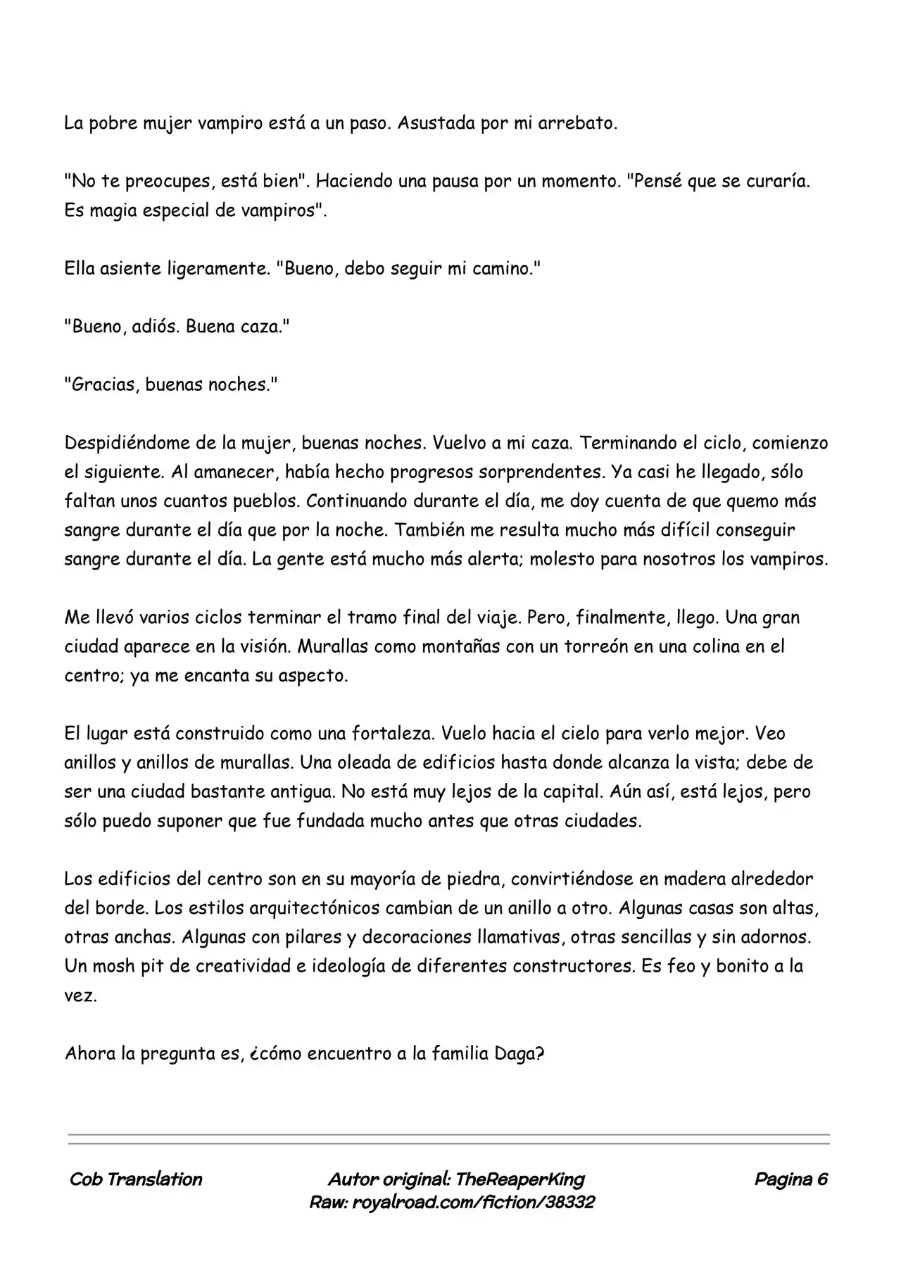 Realidad De Minecraft (Novela) - Capítulo 108 - Página 6 - LectorTMOo