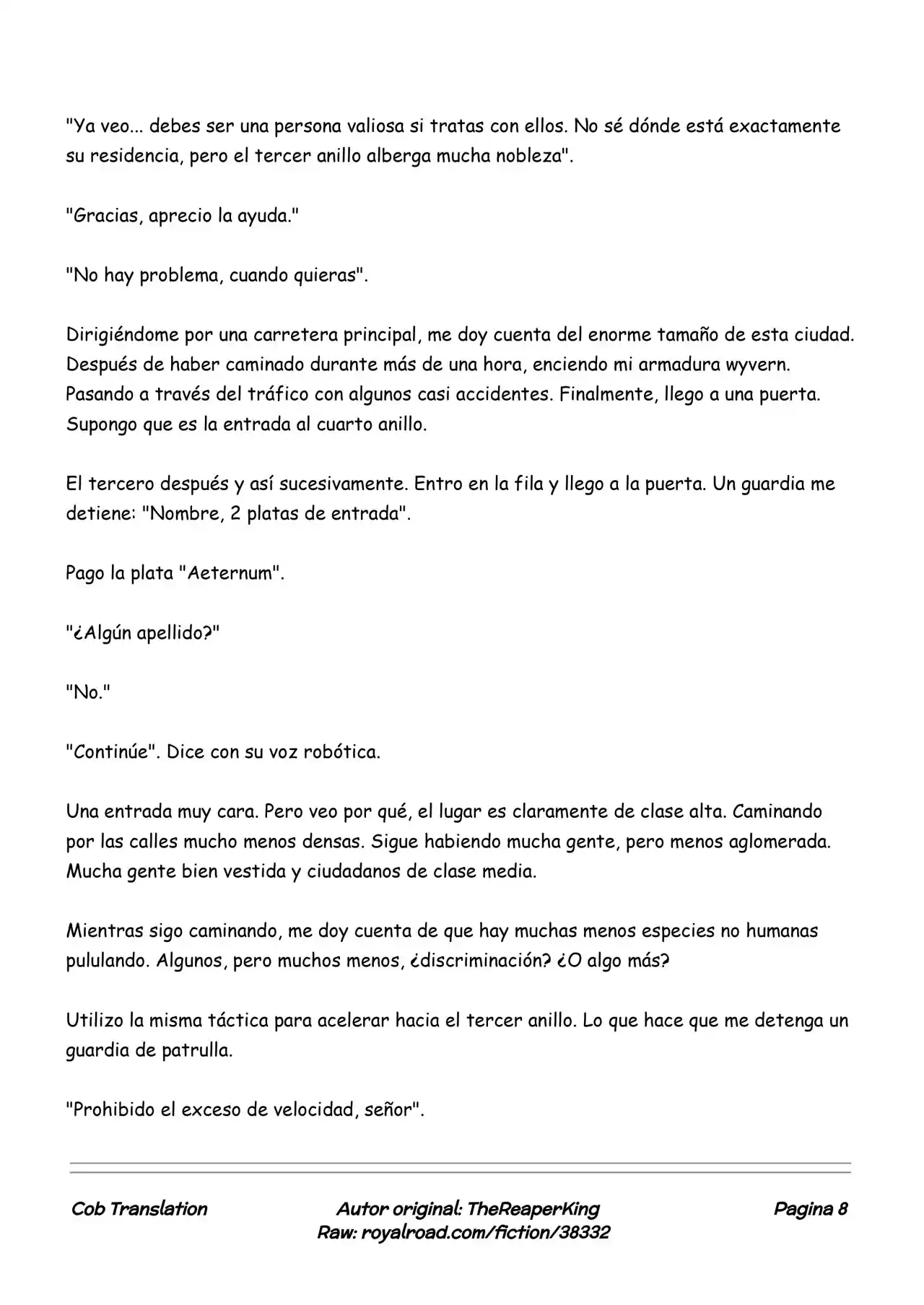 Realidad De Minecraft (Novela) - Capítulo 108 - Página 8 - LectorTMOo