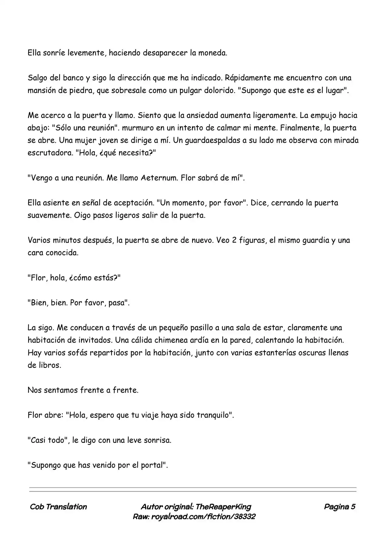 Realidad De Minecraft (Novela) - Capítulo 109 - Página 5 - LectorTMOo