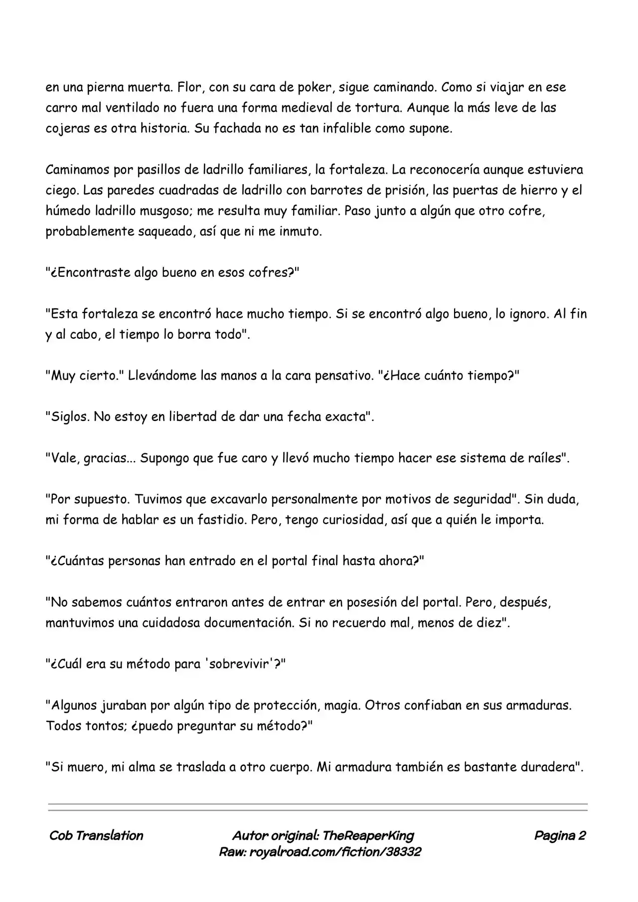 Realidad De Minecraft (Novela) - Capítulo 110 - Página 2 - LectorTMOo