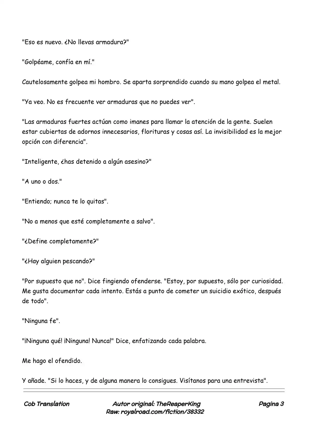 Realidad De Minecraft (Novela) - Capítulo 110 - Página 3 - LectorTMOo