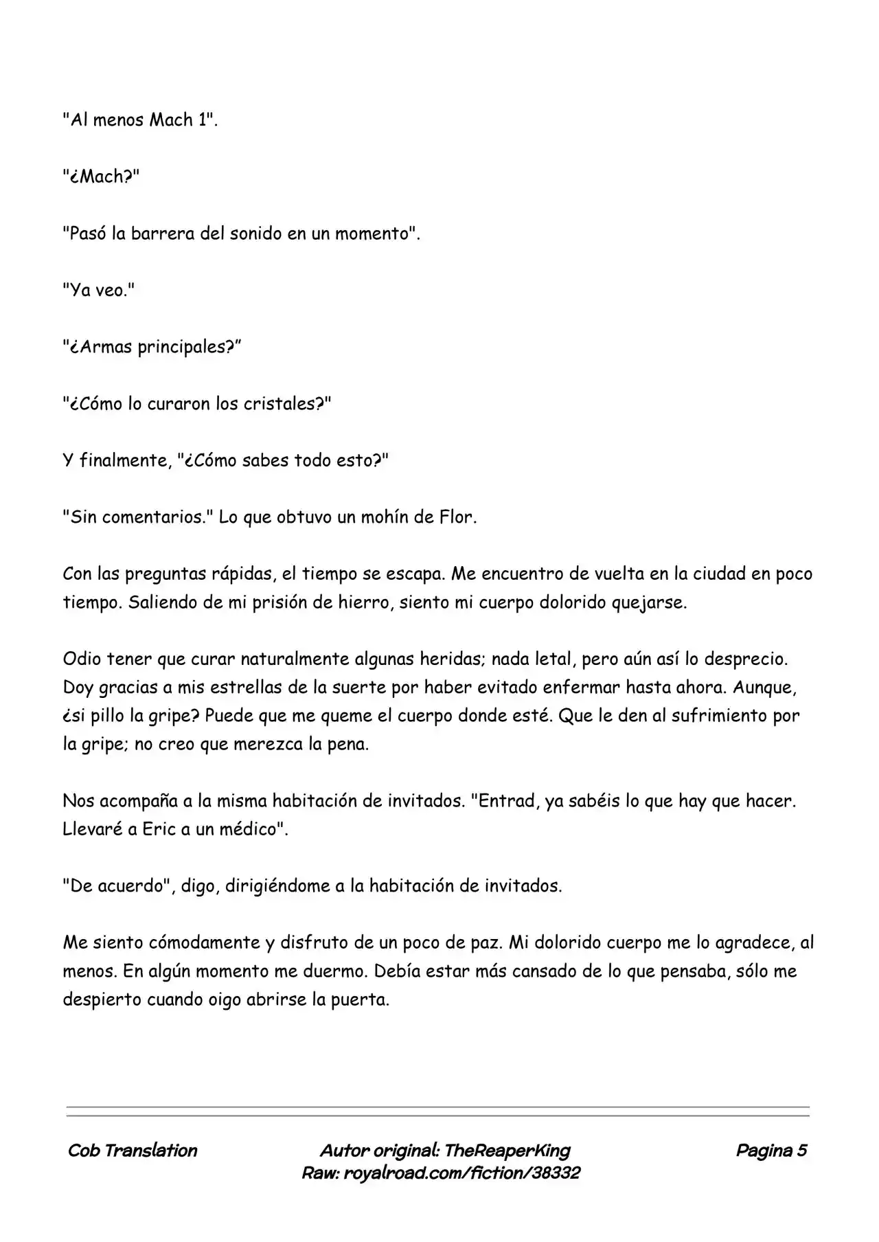 Realidad De Minecraft (Novela) - Capítulo 112 - Página 5 - LectorTMOo