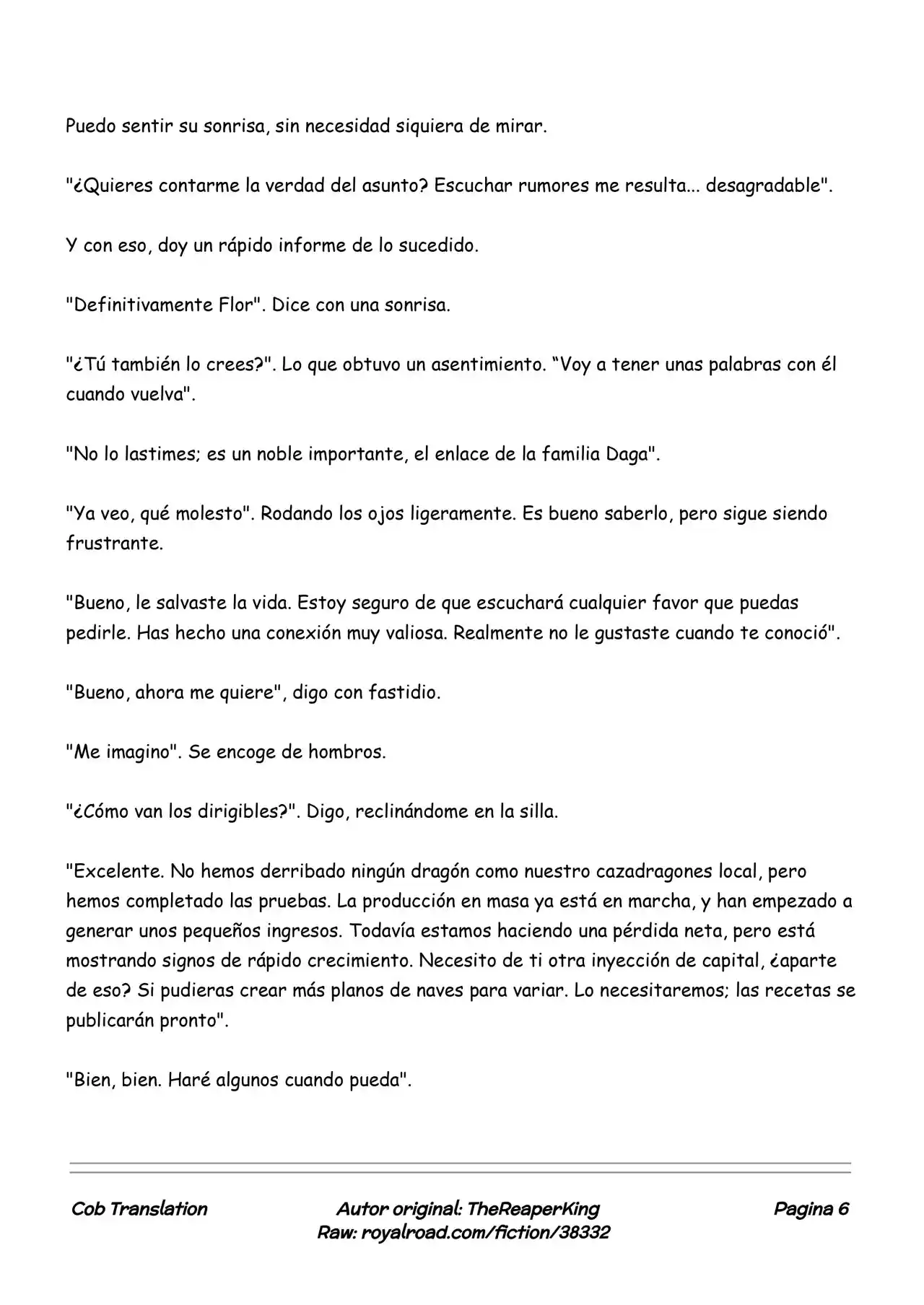 Realidad De Minecraft (Novela) - Capítulo 113 - Página 6 - LectorTMOo