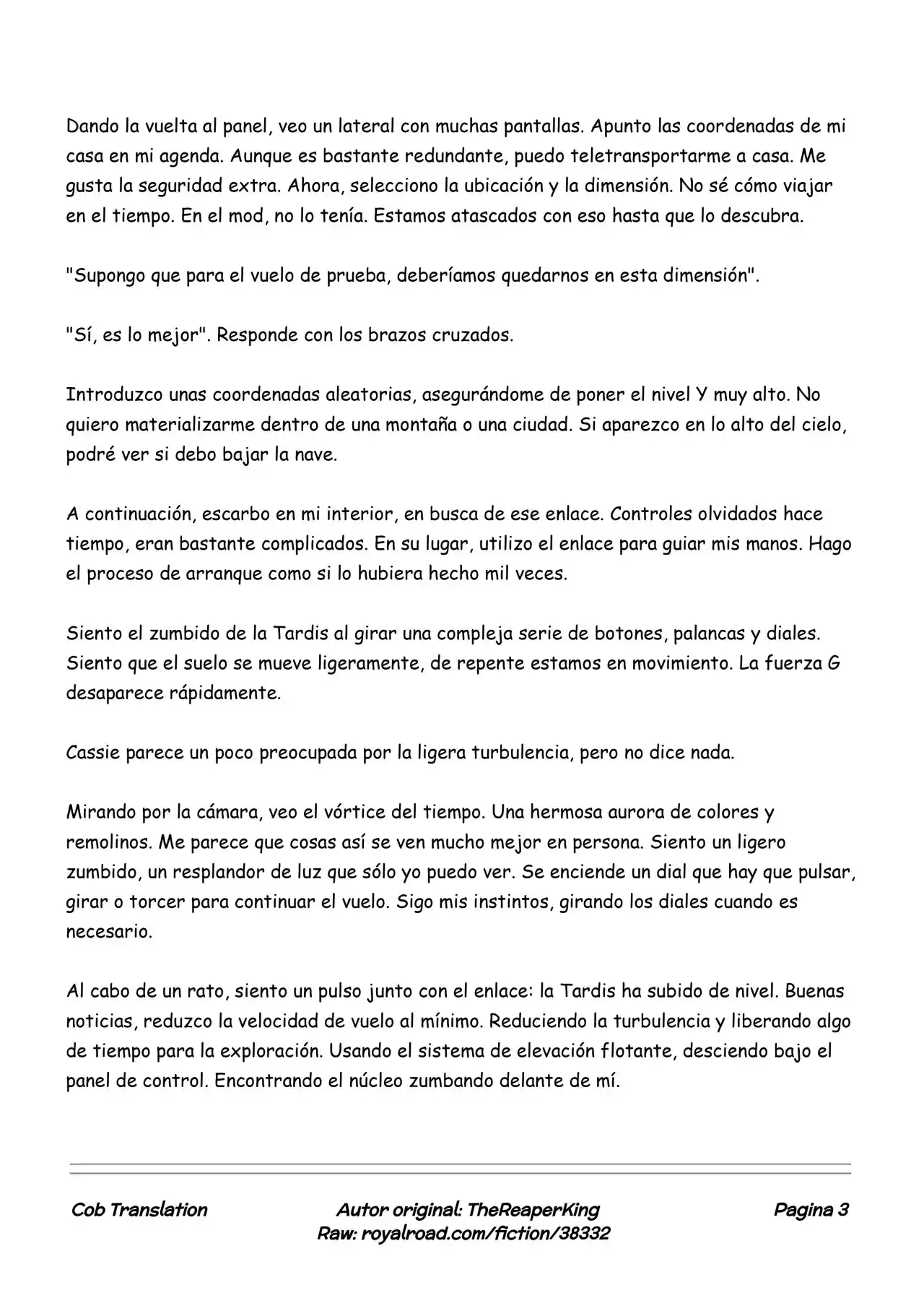 Realidad De Minecraft (Novela) - Capítulo 114 - Página 3 - LectorTMOo
