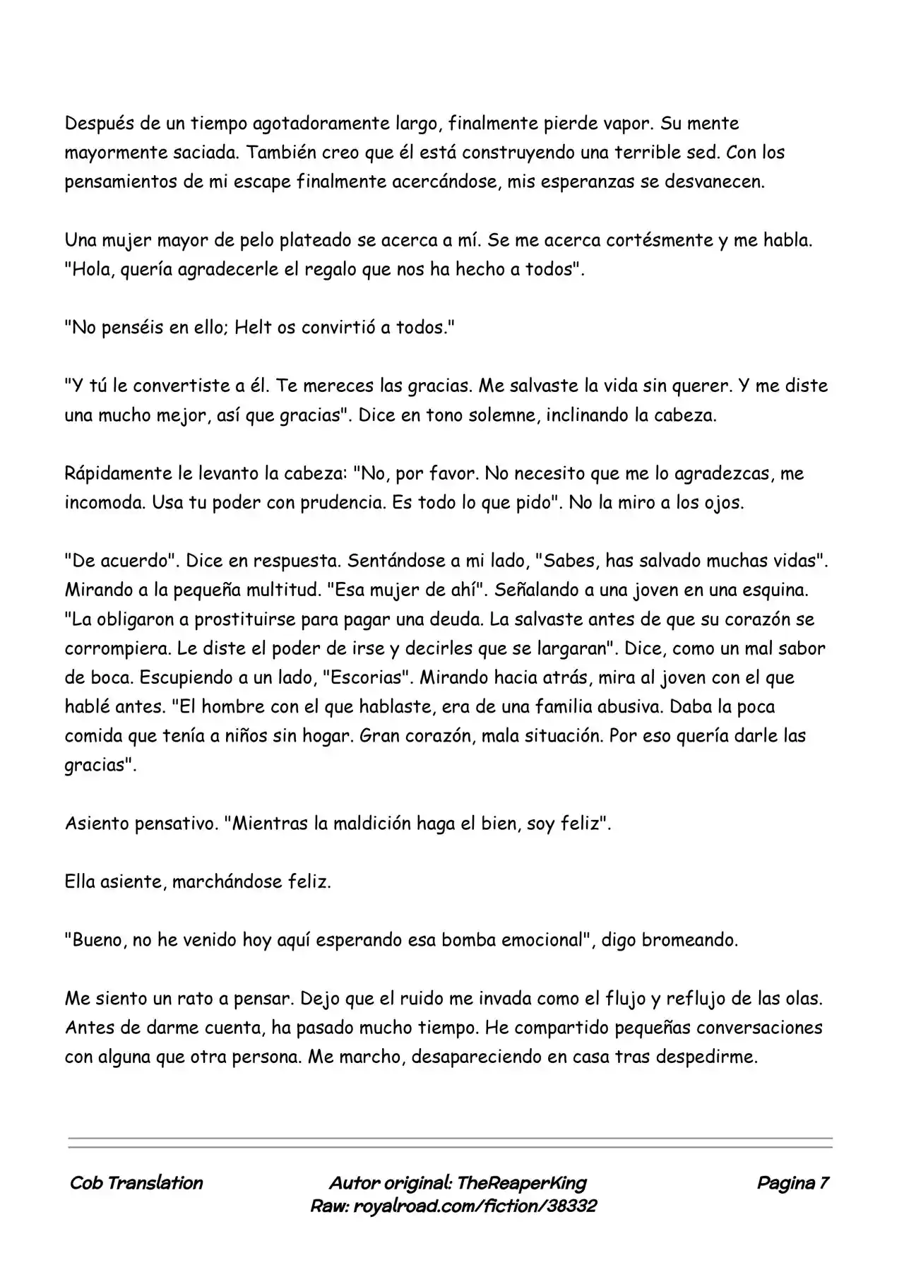 Realidad De Minecraft (Novela) - Capítulo 116 - Página 7 - LectorTMOo