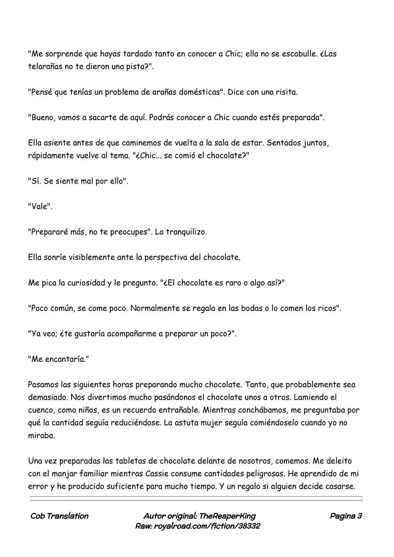 Realidad De Minecraft (Novela) - Capítulo 117 - Página 3 - LectorTMOo