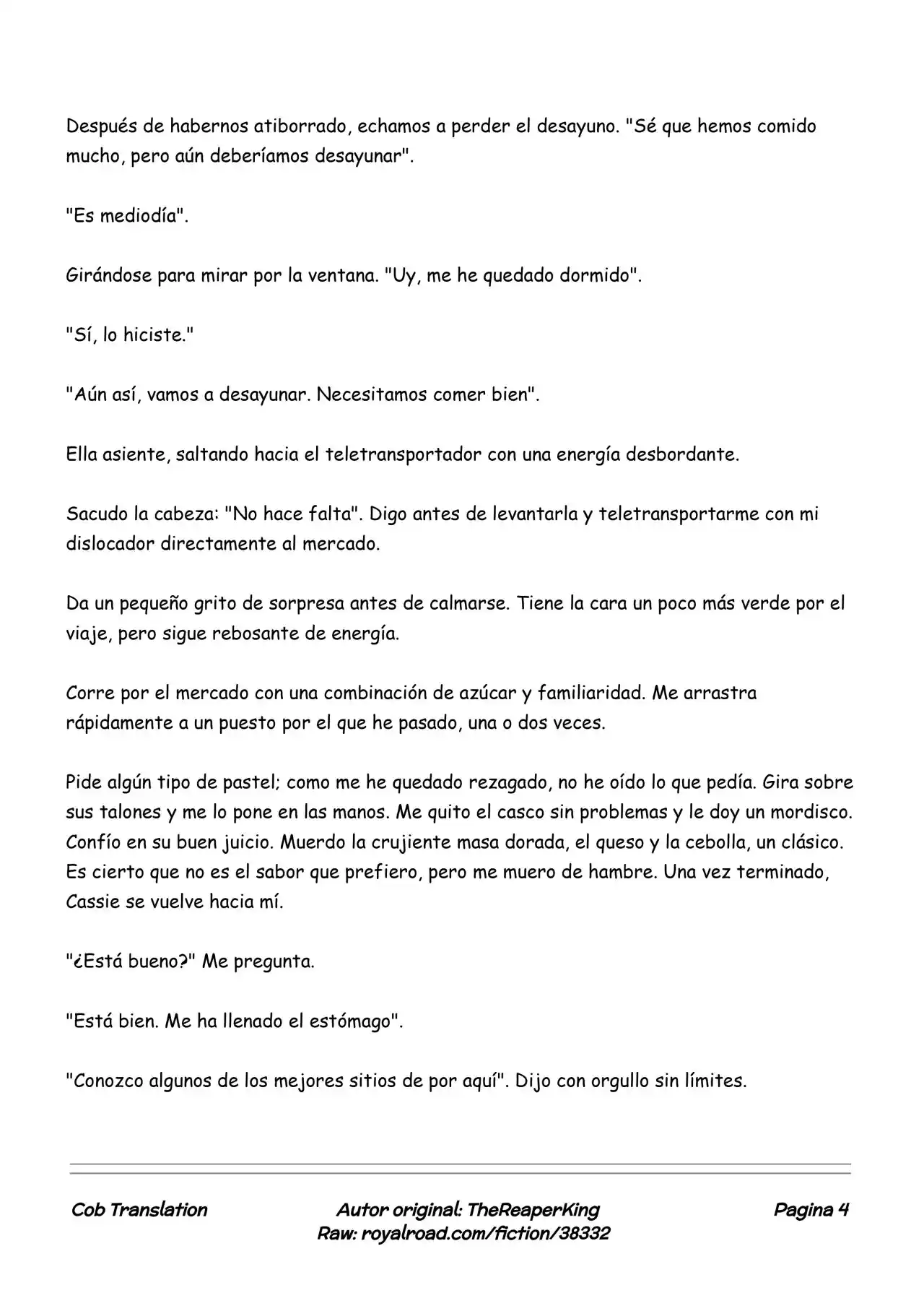 Realidad De Minecraft (Novela) - Capítulo 117 - Página 4 - LectorTMOo