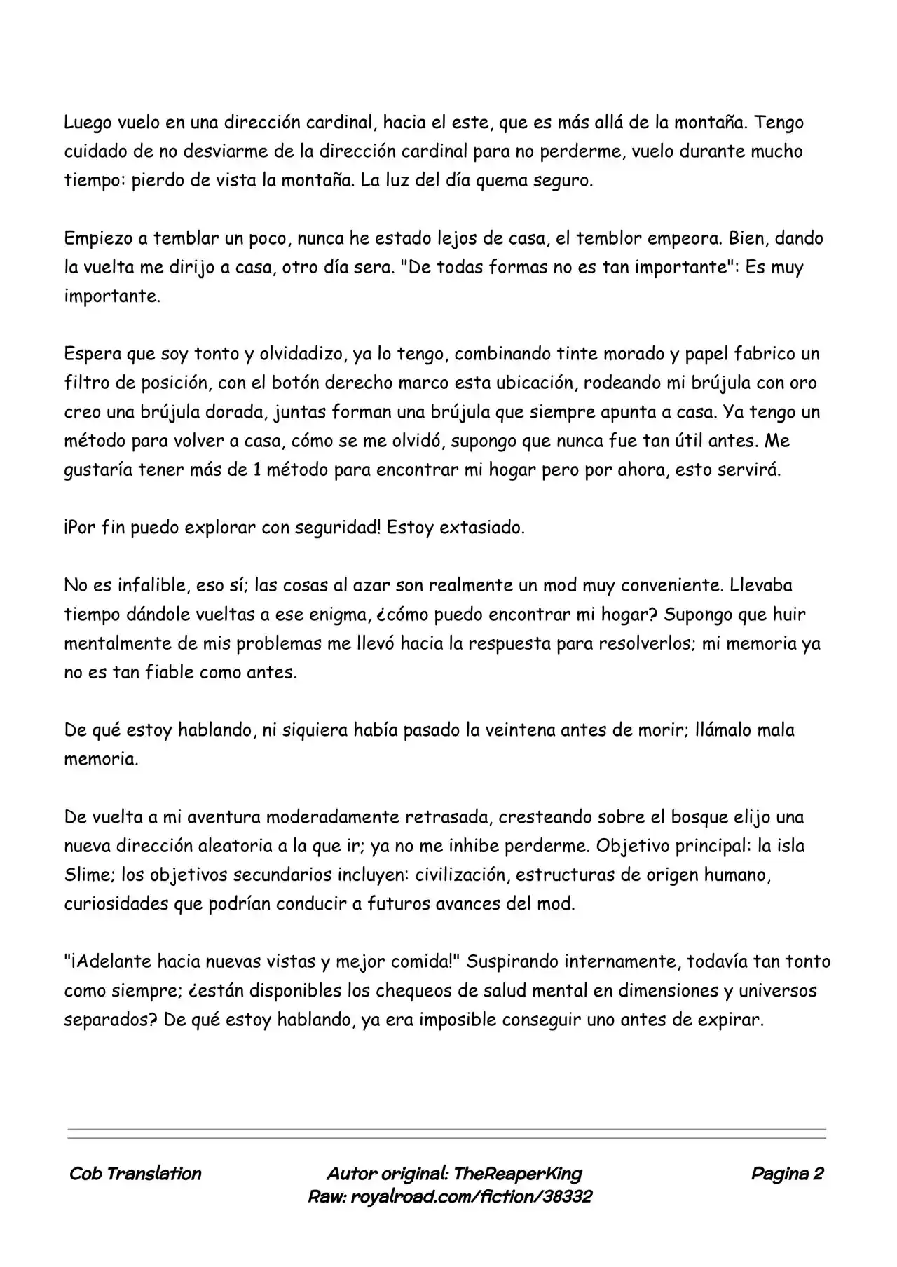 Realidad De Minecraft (Novela) - Capítulo 12 - Página 2 - LectorTMOo
