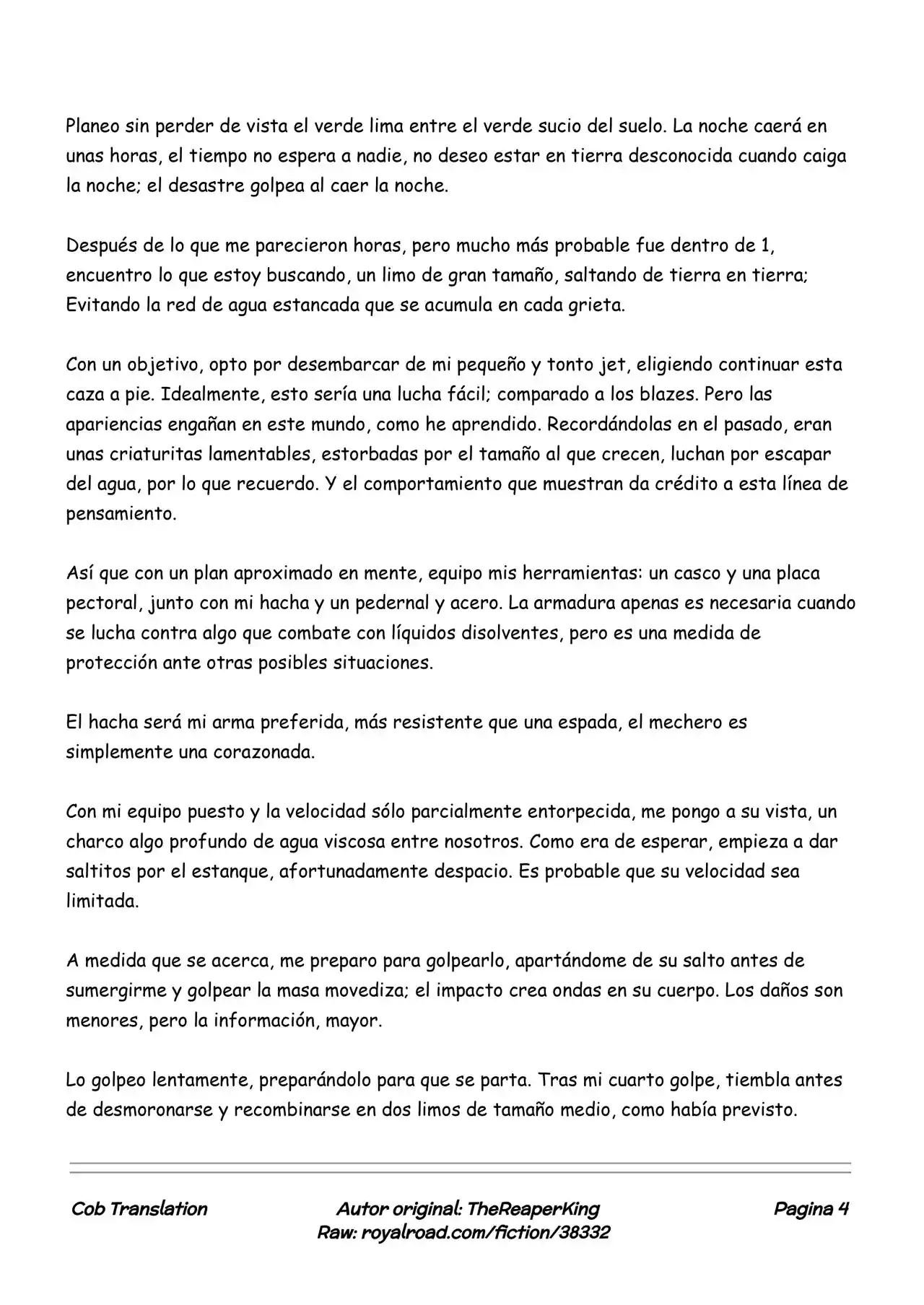 Realidad De Minecraft (Novela) - Capítulo 12 - Página 4 - LectorTMOo