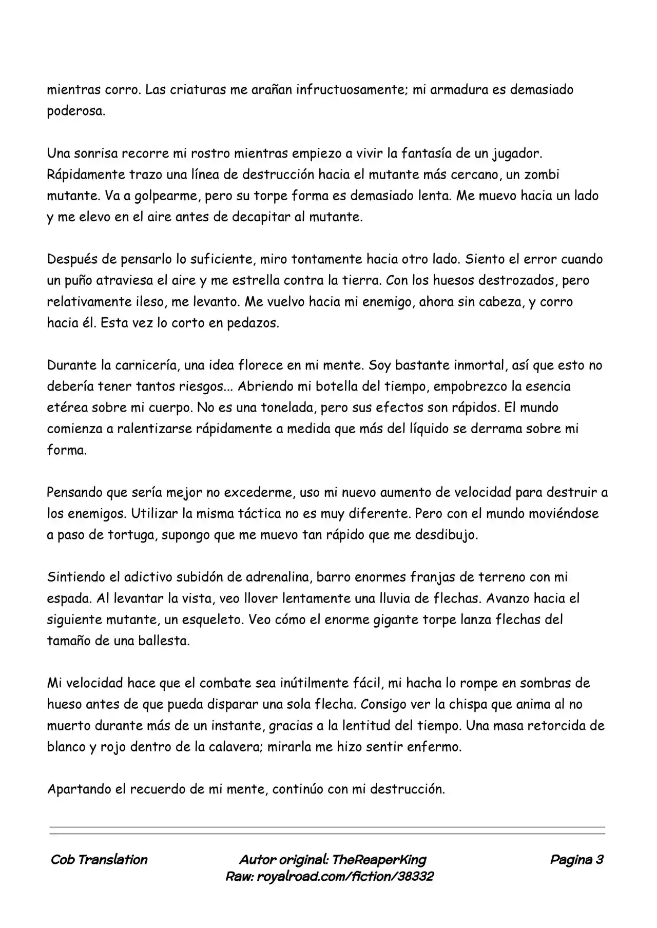 Realidad De Minecraft (Novela) - Capítulo 120 - Página 3 - LectorTMOo