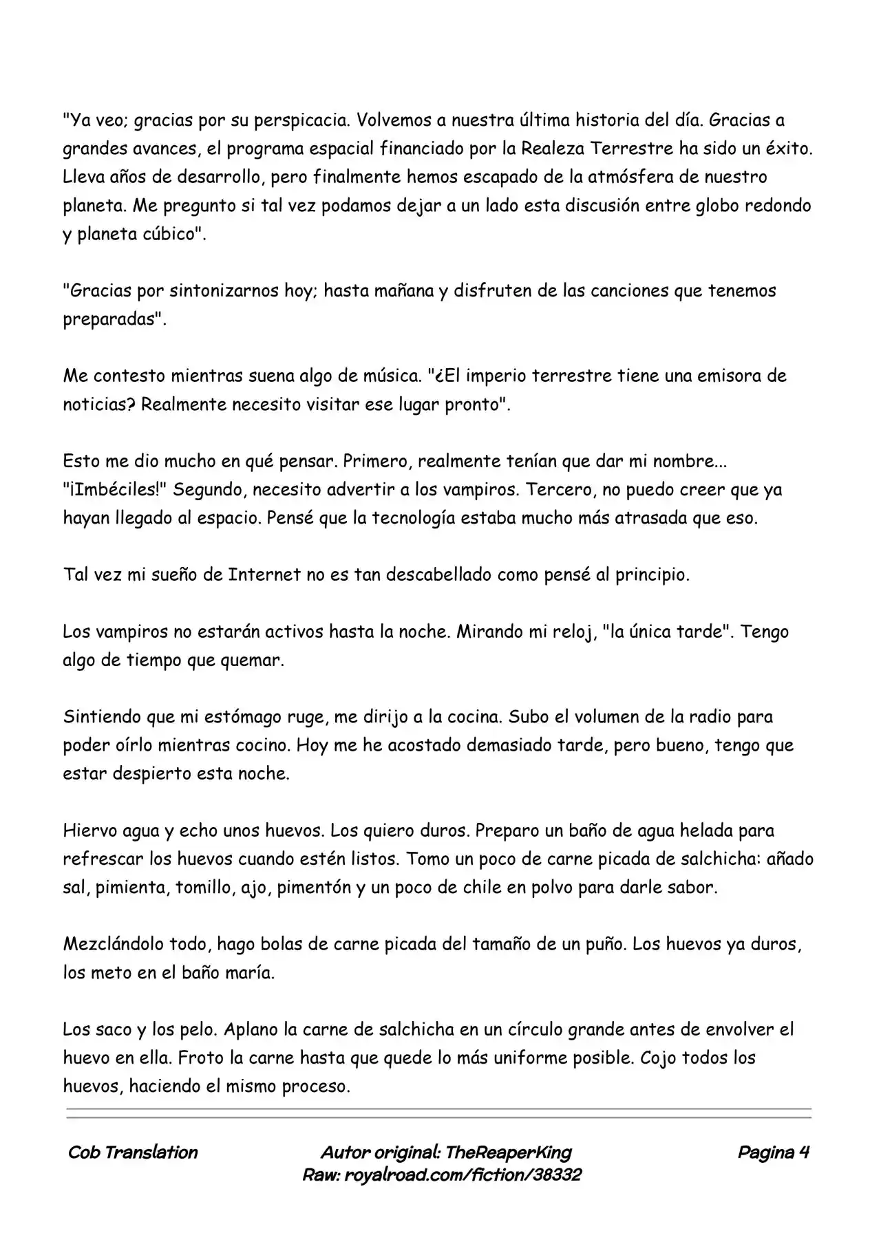 Realidad De Minecraft (Novela) - Capítulo 124 - Página 4 - LectorTMOo