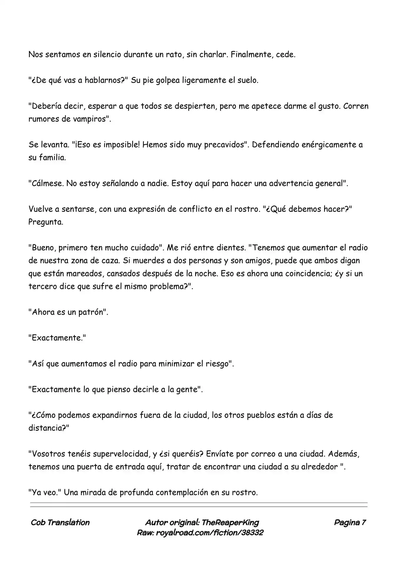 Realidad De Minecraft (Novela) - Capítulo 124 - Página 7 - LectorTMOo
