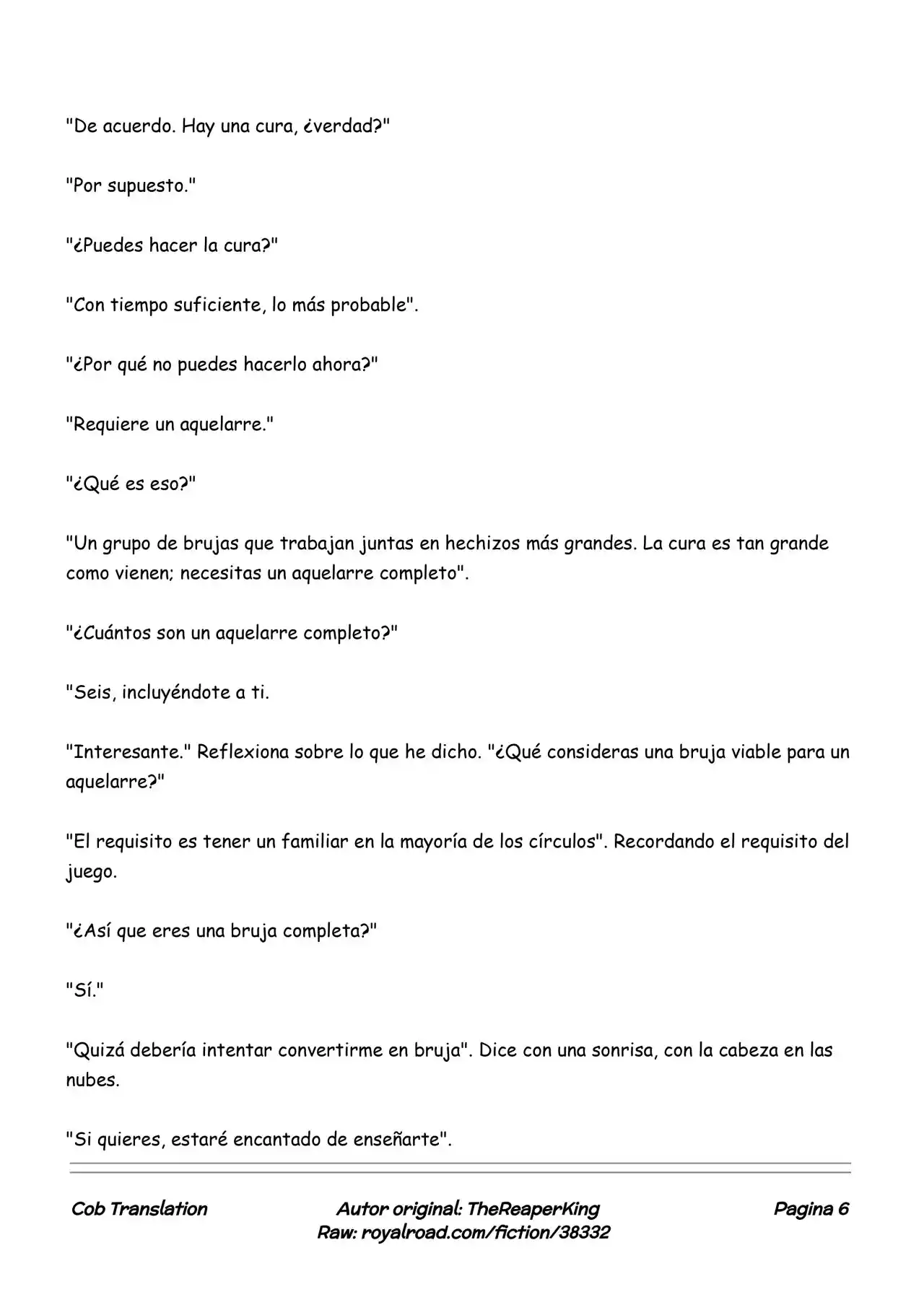 Realidad De Minecraft (Novela) - Capítulo 125 - Página 6 - LectorTMOo