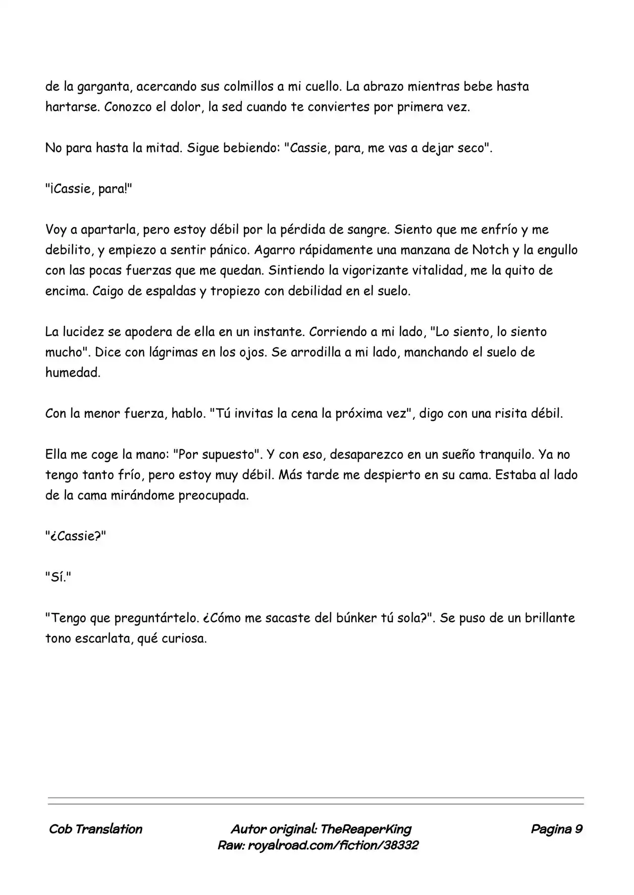 Realidad De Minecraft (Novela) - Capítulo 125 - Página 9 - LectorTMOo