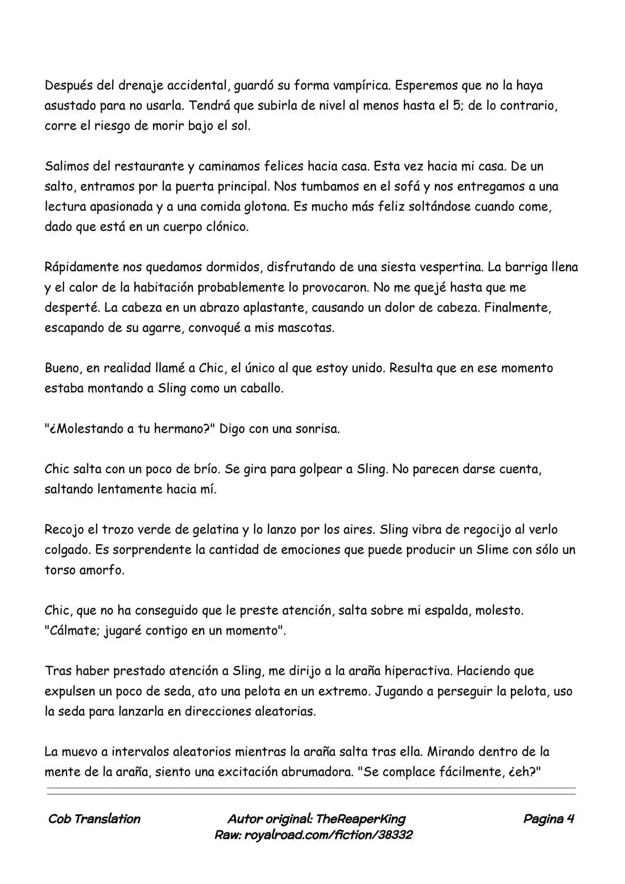 Realidad De Minecraft (Novela) - Capítulo 126 - Página 4 - LectorTMOo