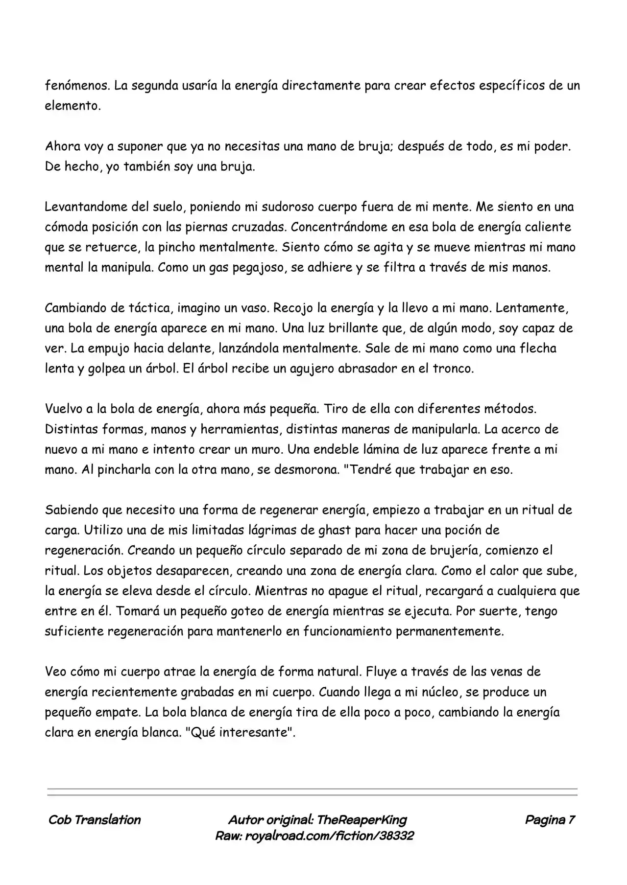 Realidad De Minecraft (Novela) - Capítulo 126 - Página 7 - LectorTMOo