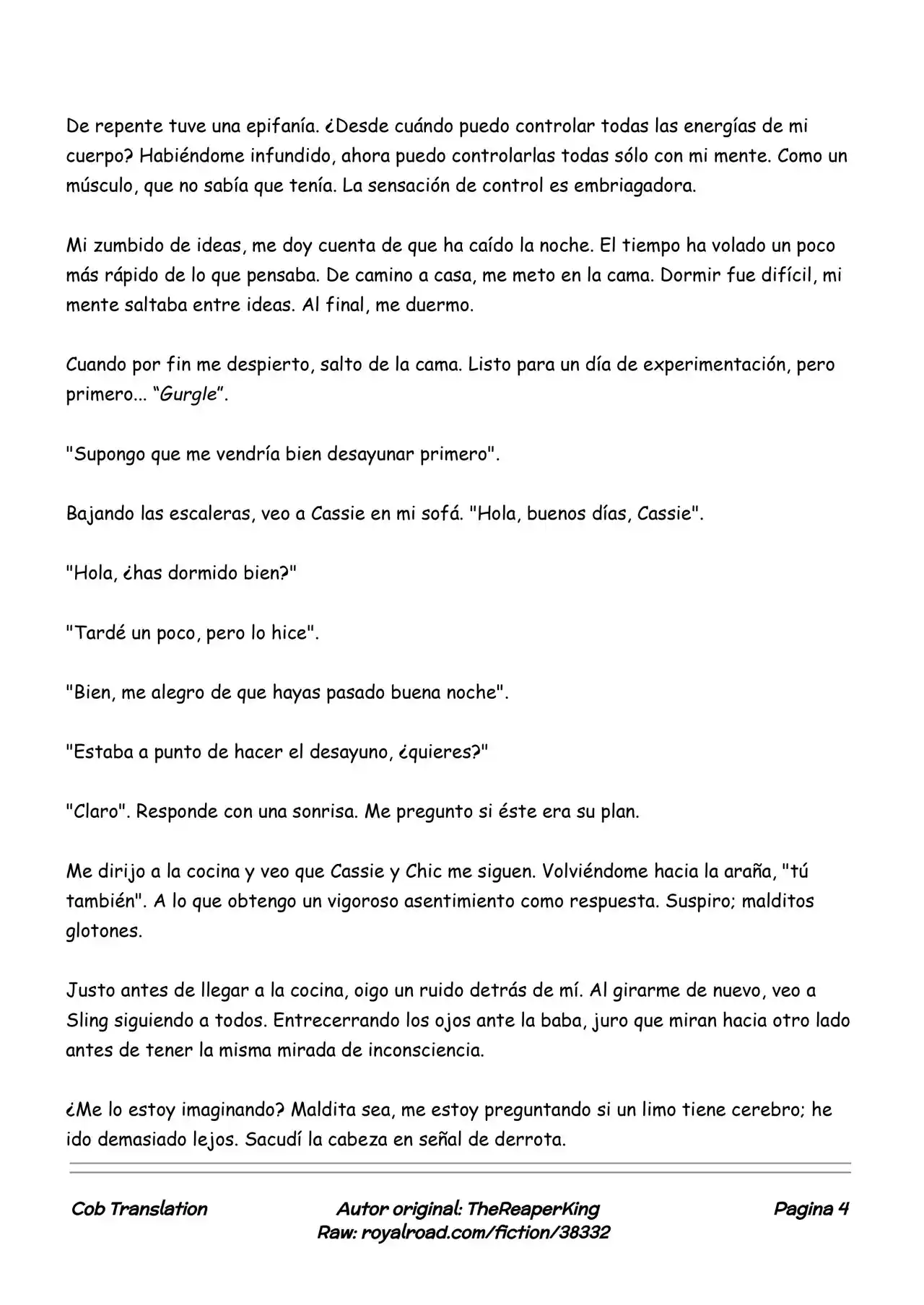 Realidad De Minecraft (Novela) - Capítulo 127 - Página 4 - LectorTMOo